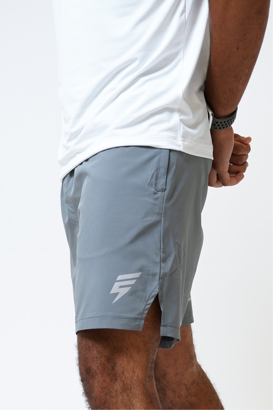 VENT SHORTS - GREY