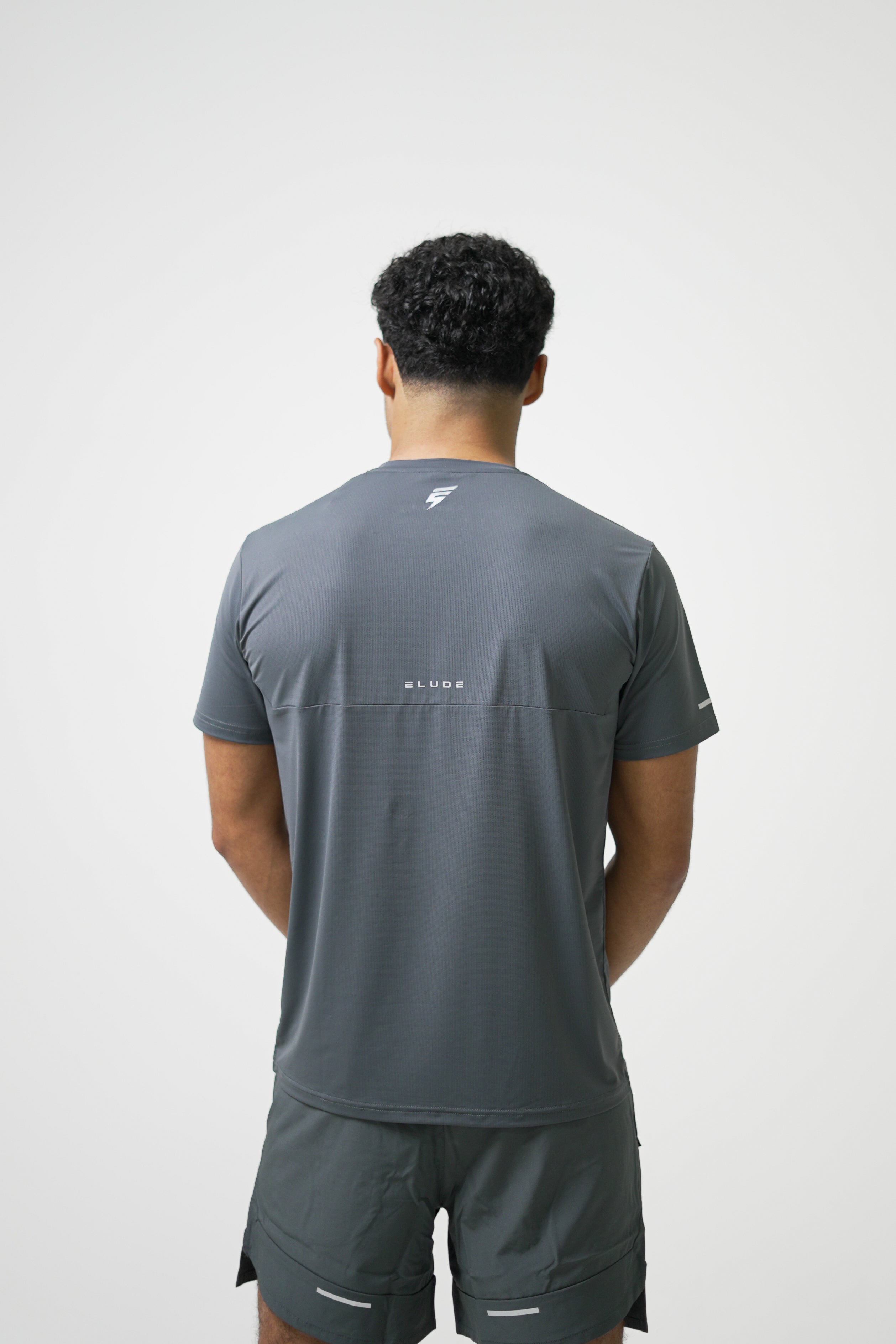 SPLIT TEE - COAL