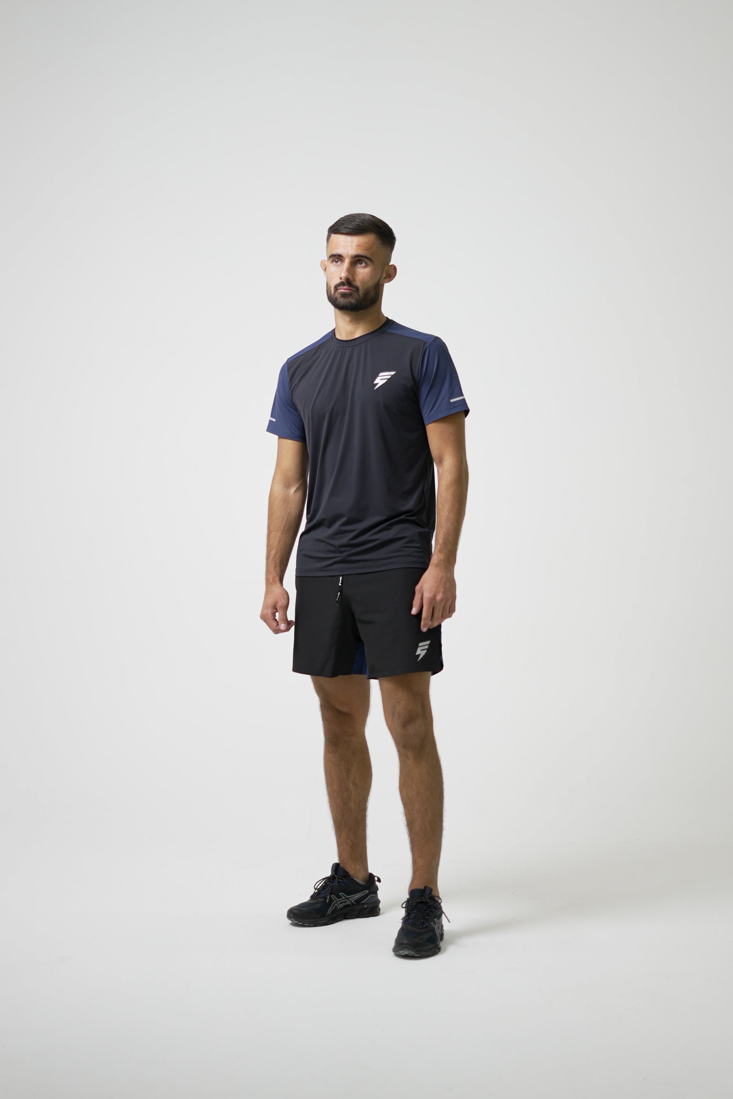 SPLIT SET - BLACK/NAVY