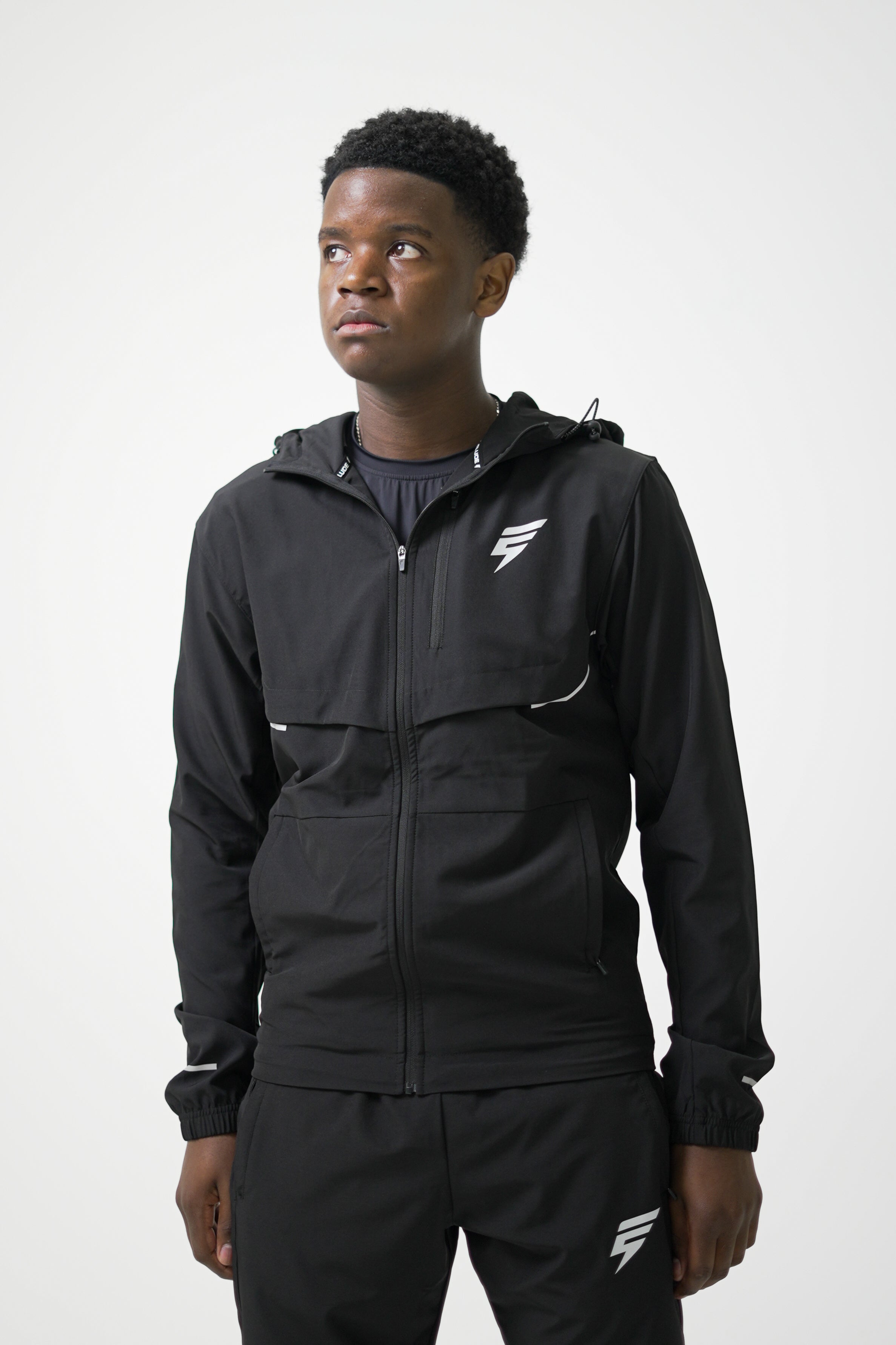 TRACK JACKET - BLACK