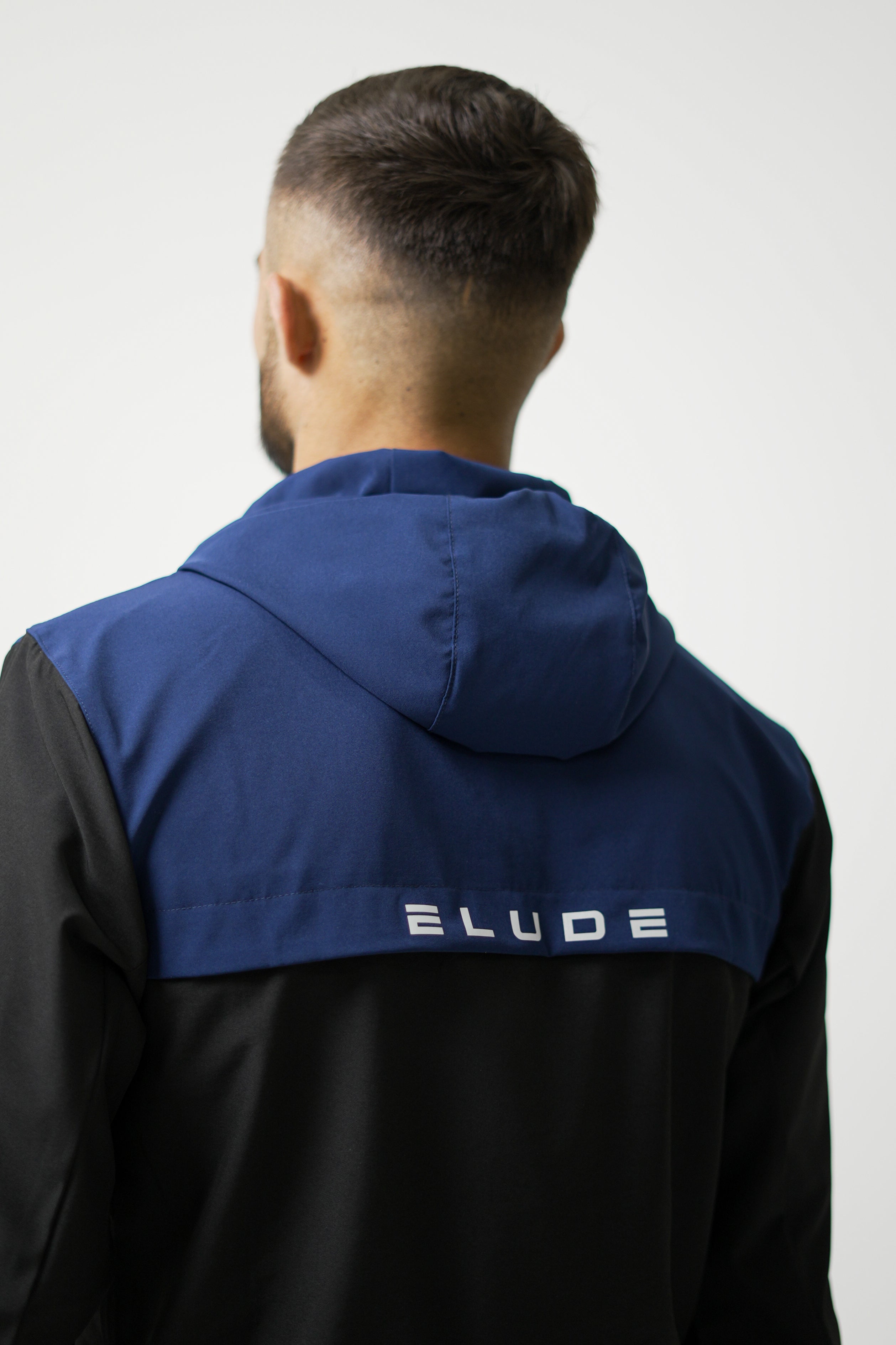 TRACK JACKET SET - BLACK/NAVY
