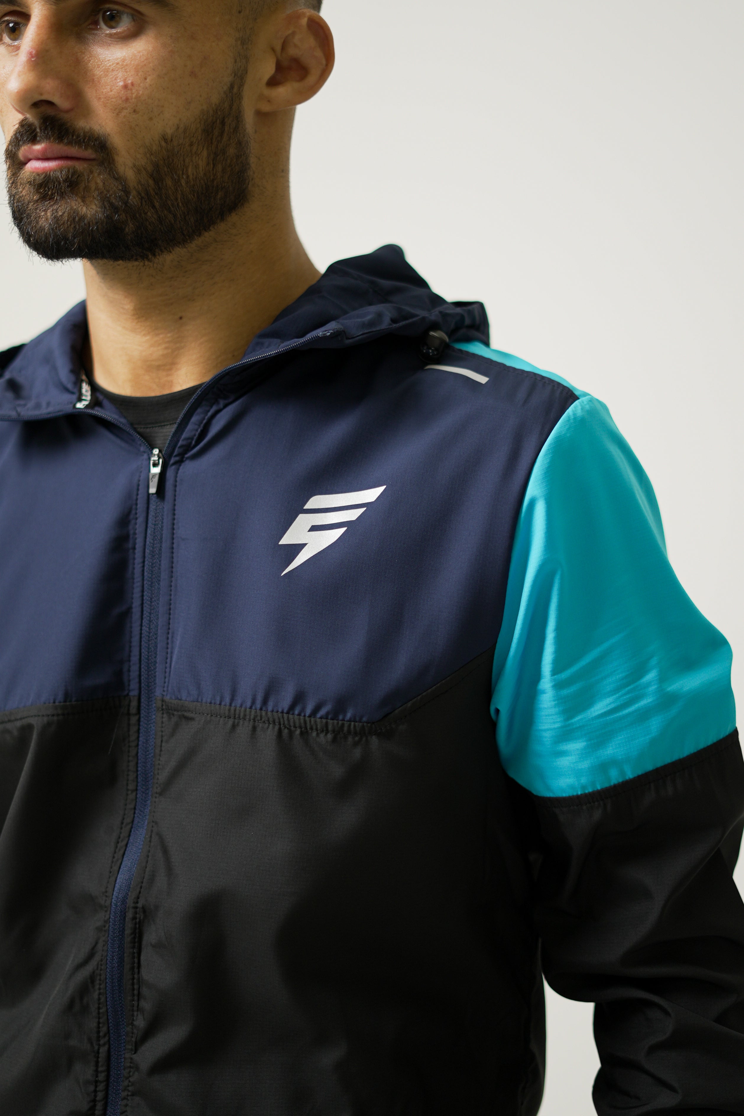 VENT WINDBREAKER SET - BLACK/BLUE/NAVY
