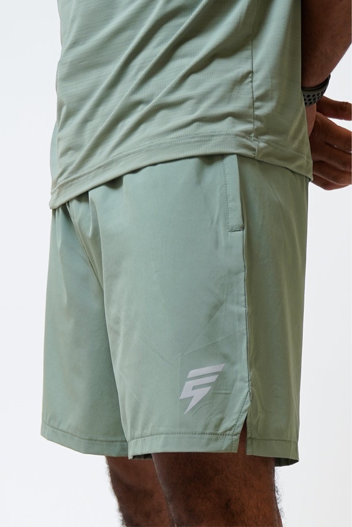 VENT SHORTS - OLIVE