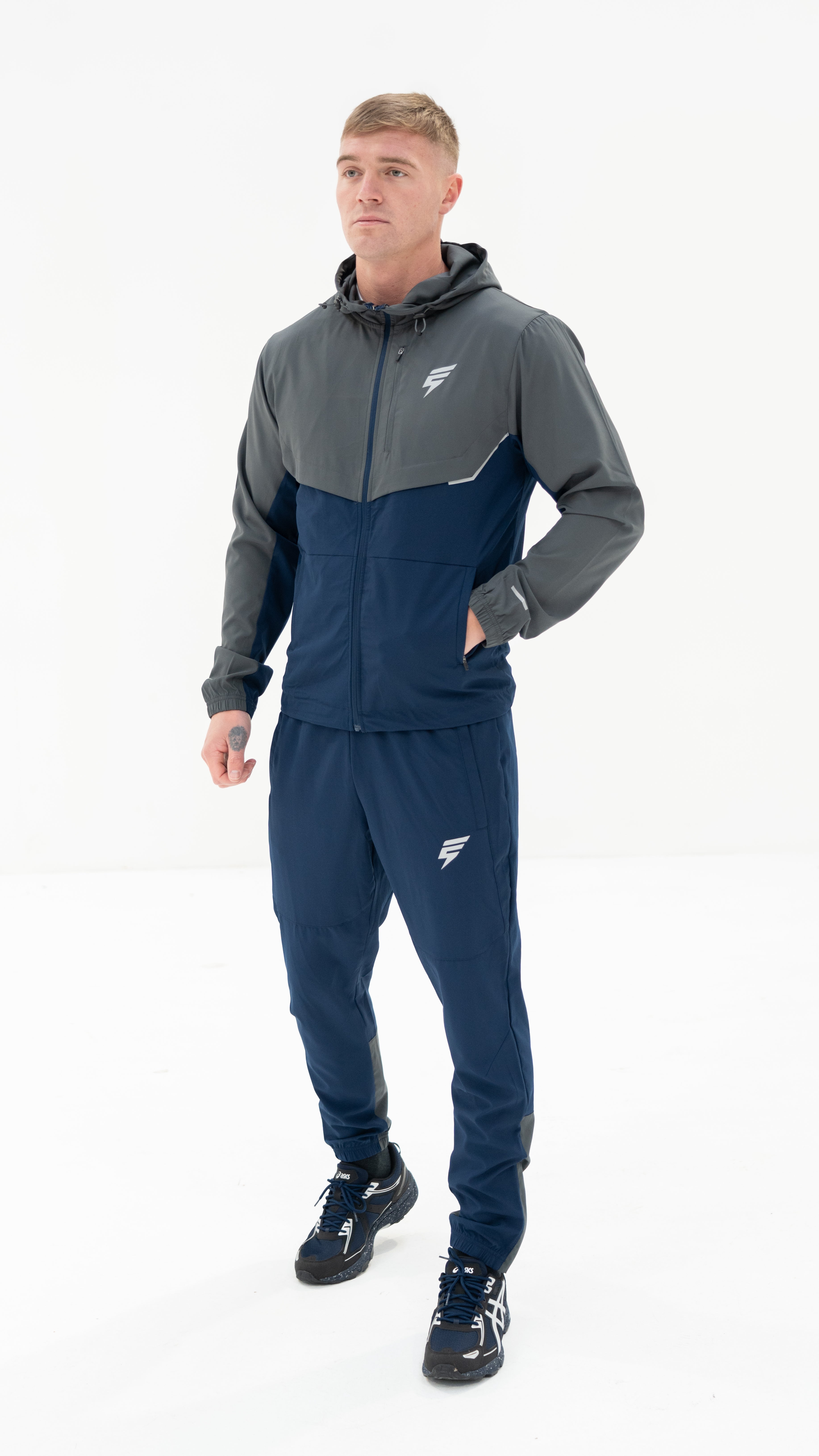 TRACK TRACKSUIT - NAVY/COAL