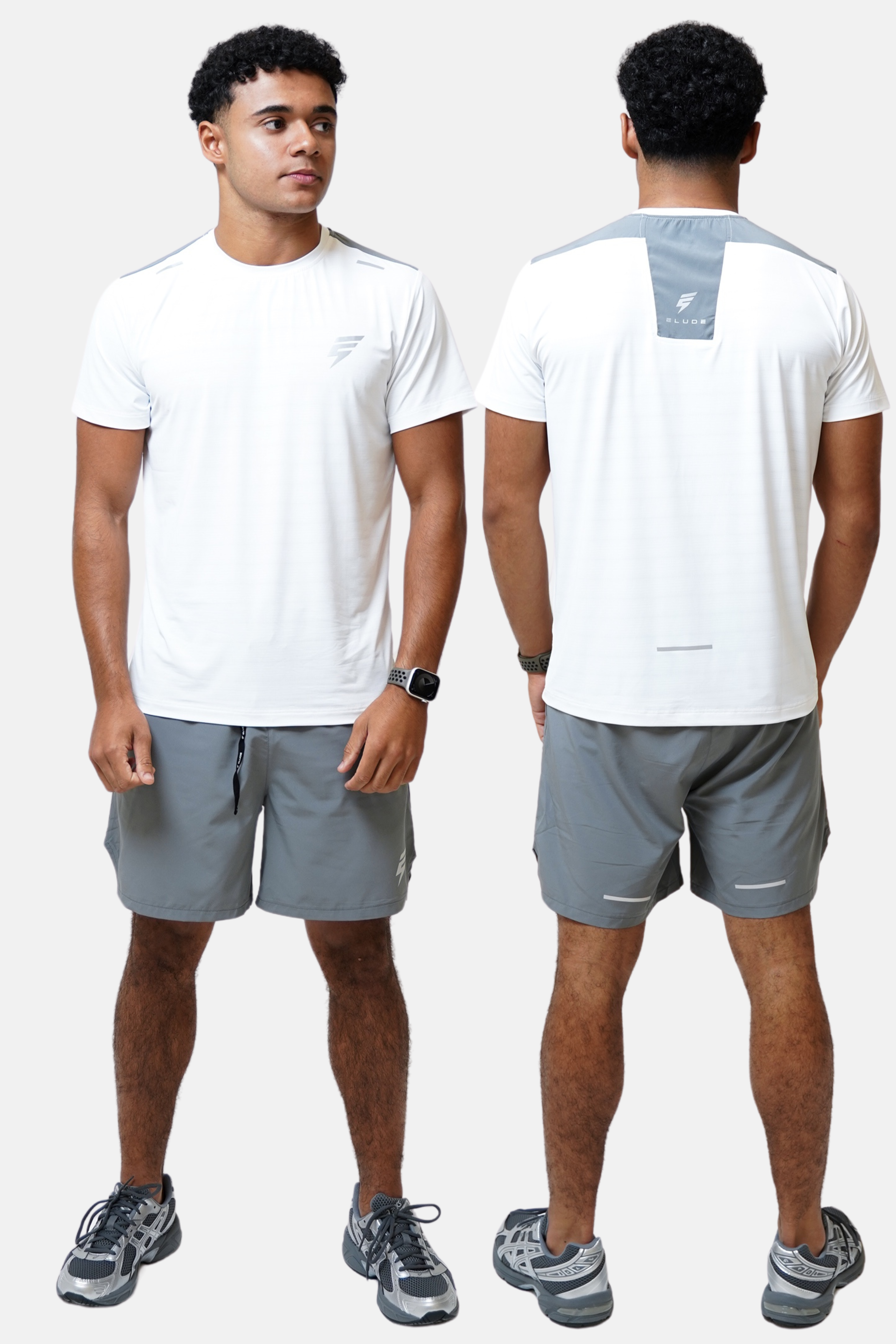 VENT SET - WHITE/GREY