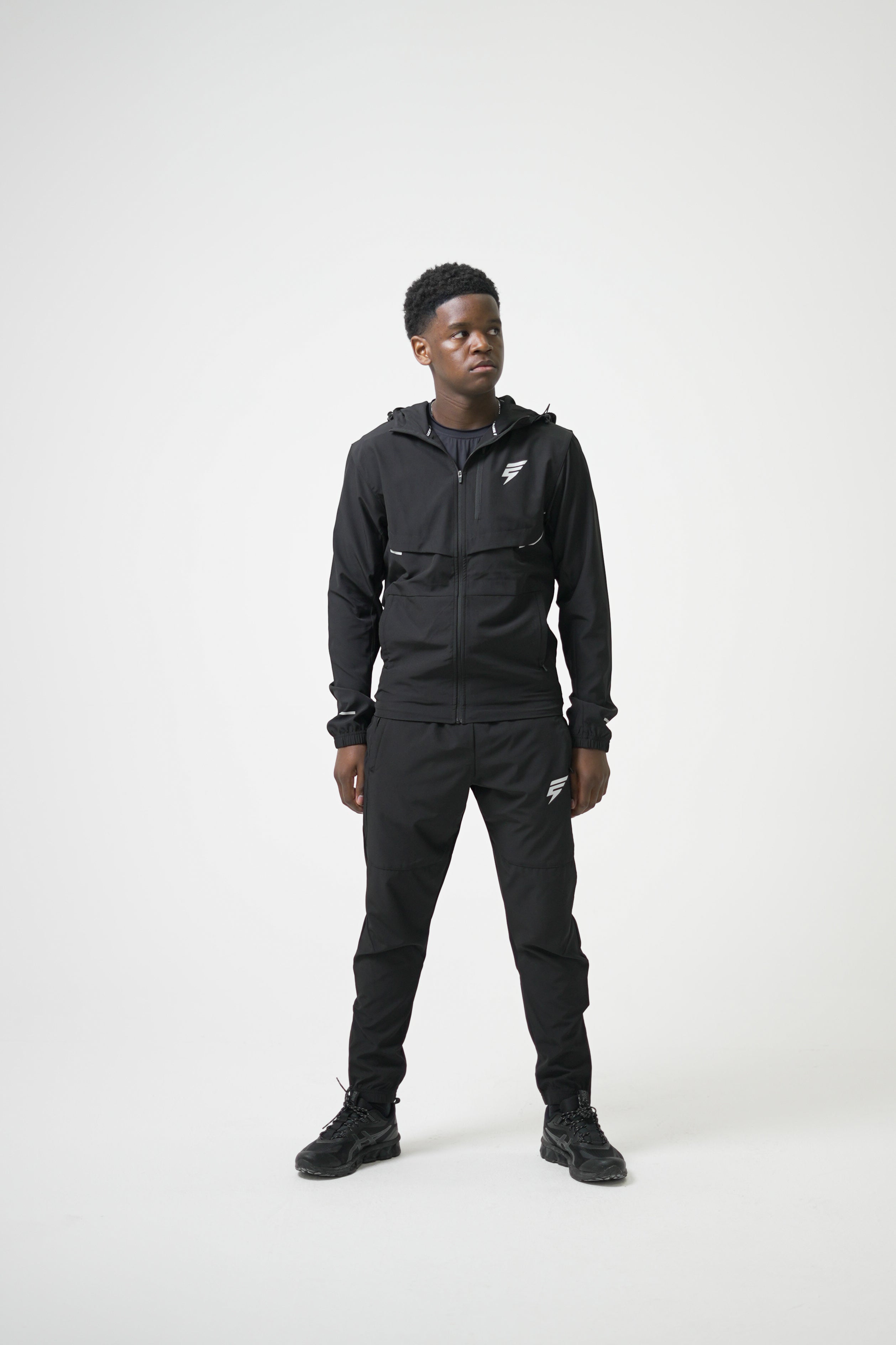 TRACK PANTS - BLACK