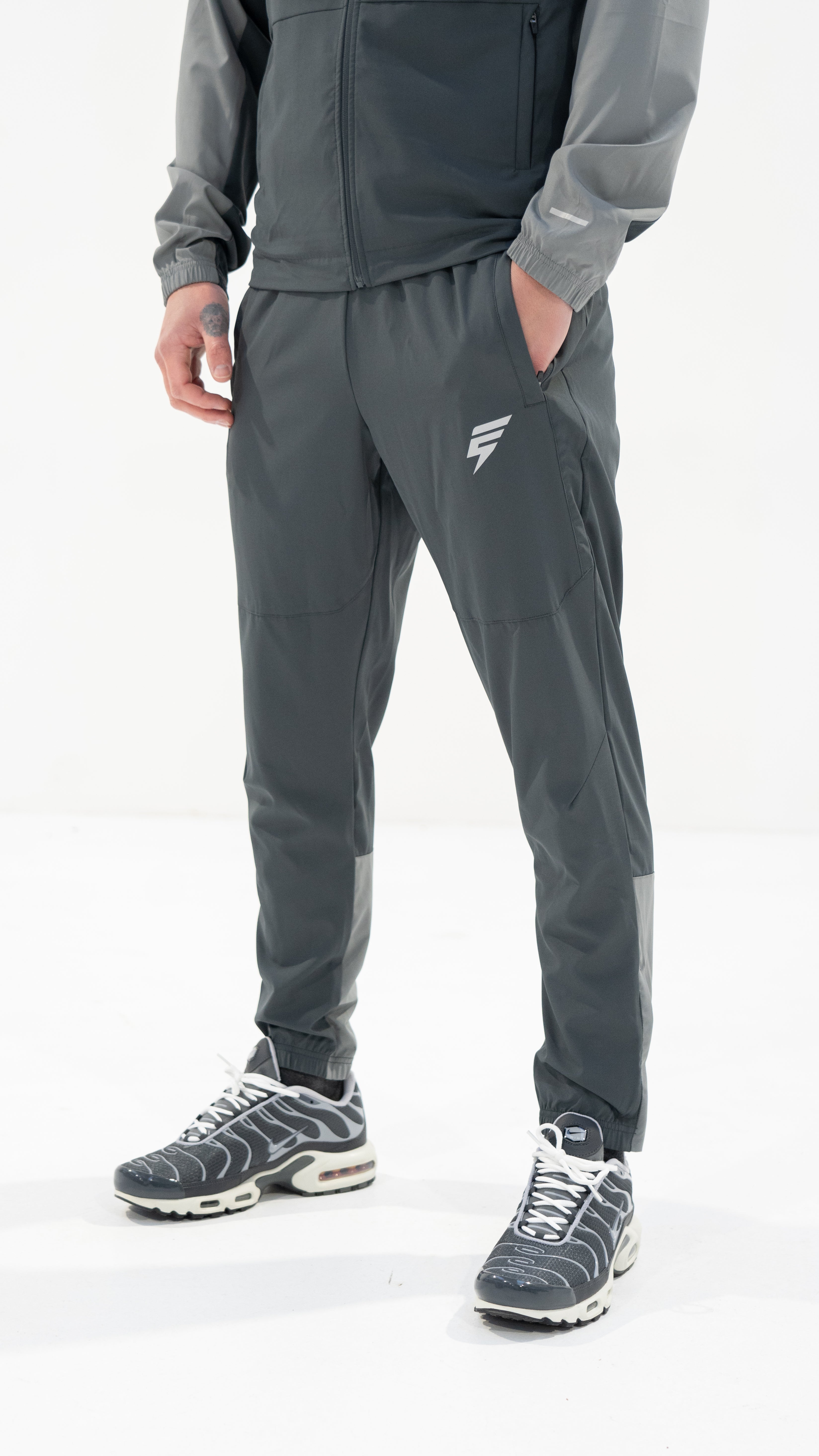 TRACK TRACKSUIT - COAL/LIGHT GREY