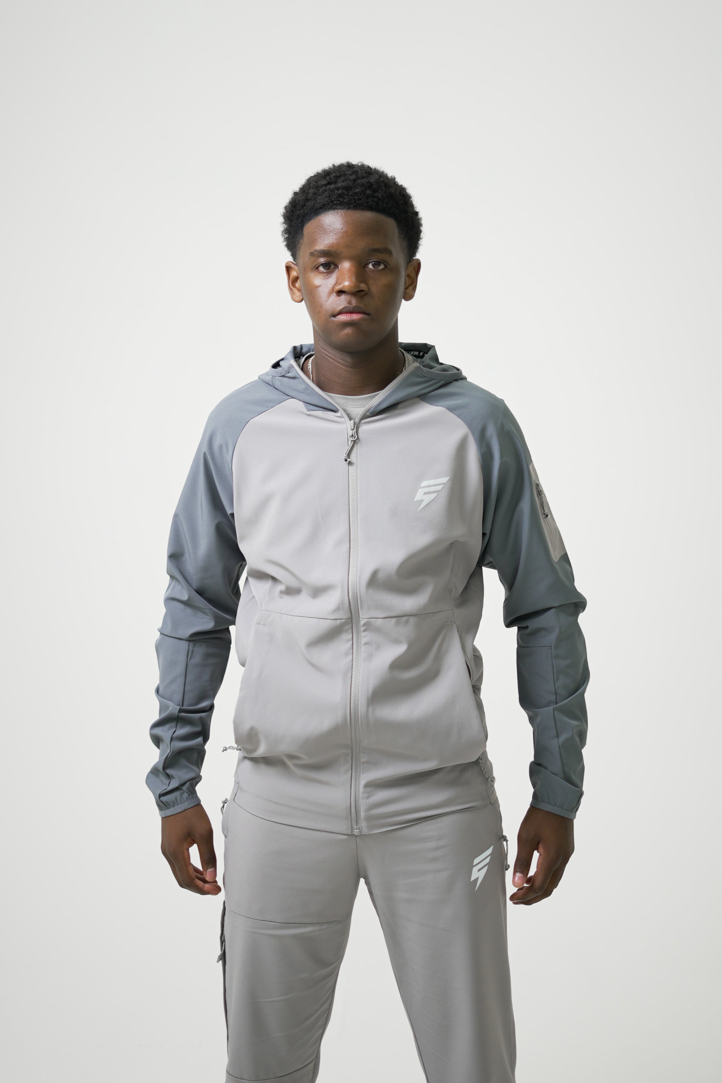 CORE 2.0 JACKET - LIGHT GREY/GREY