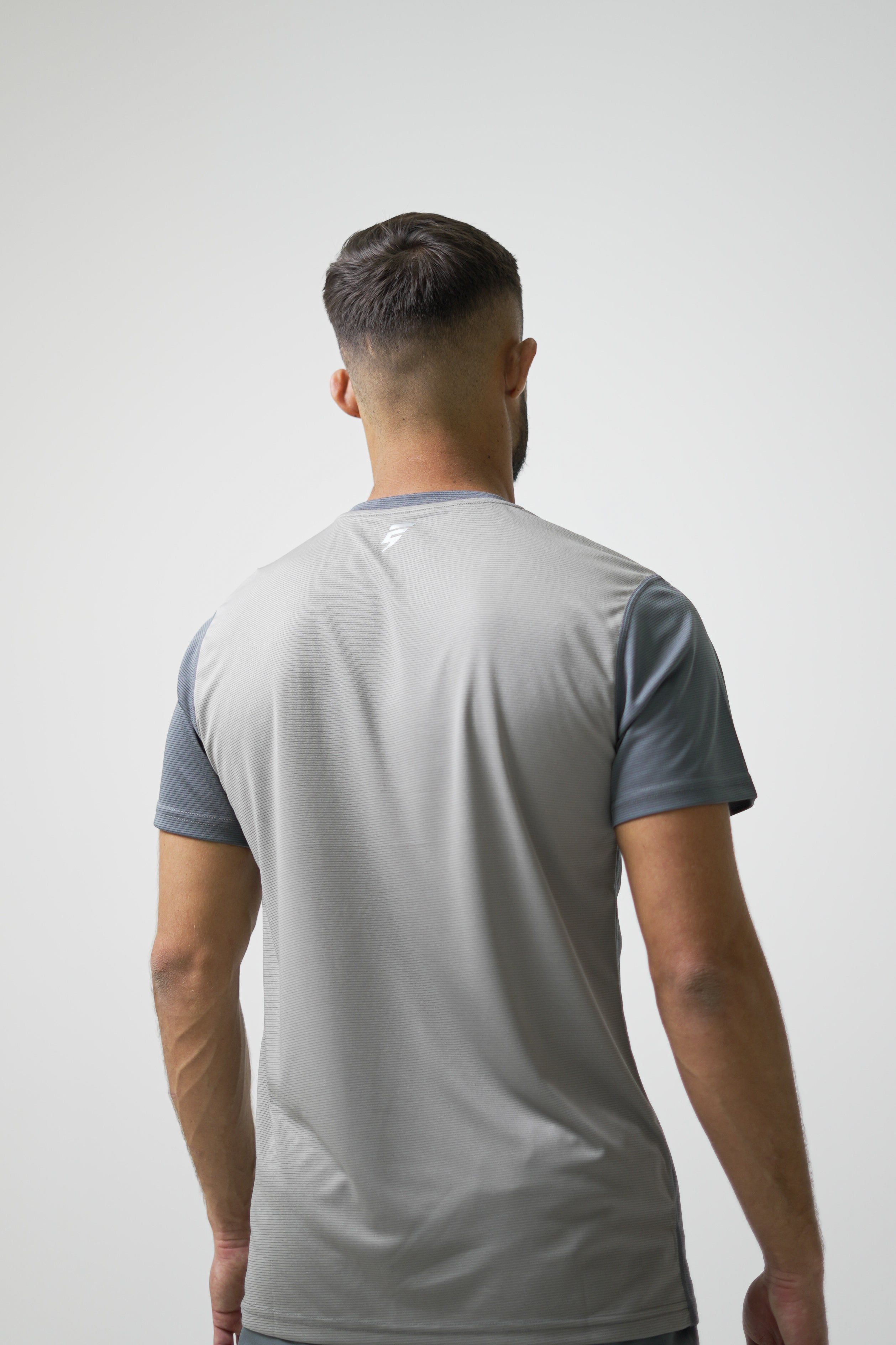 CORE TEE - GREY / LIGHT GREY