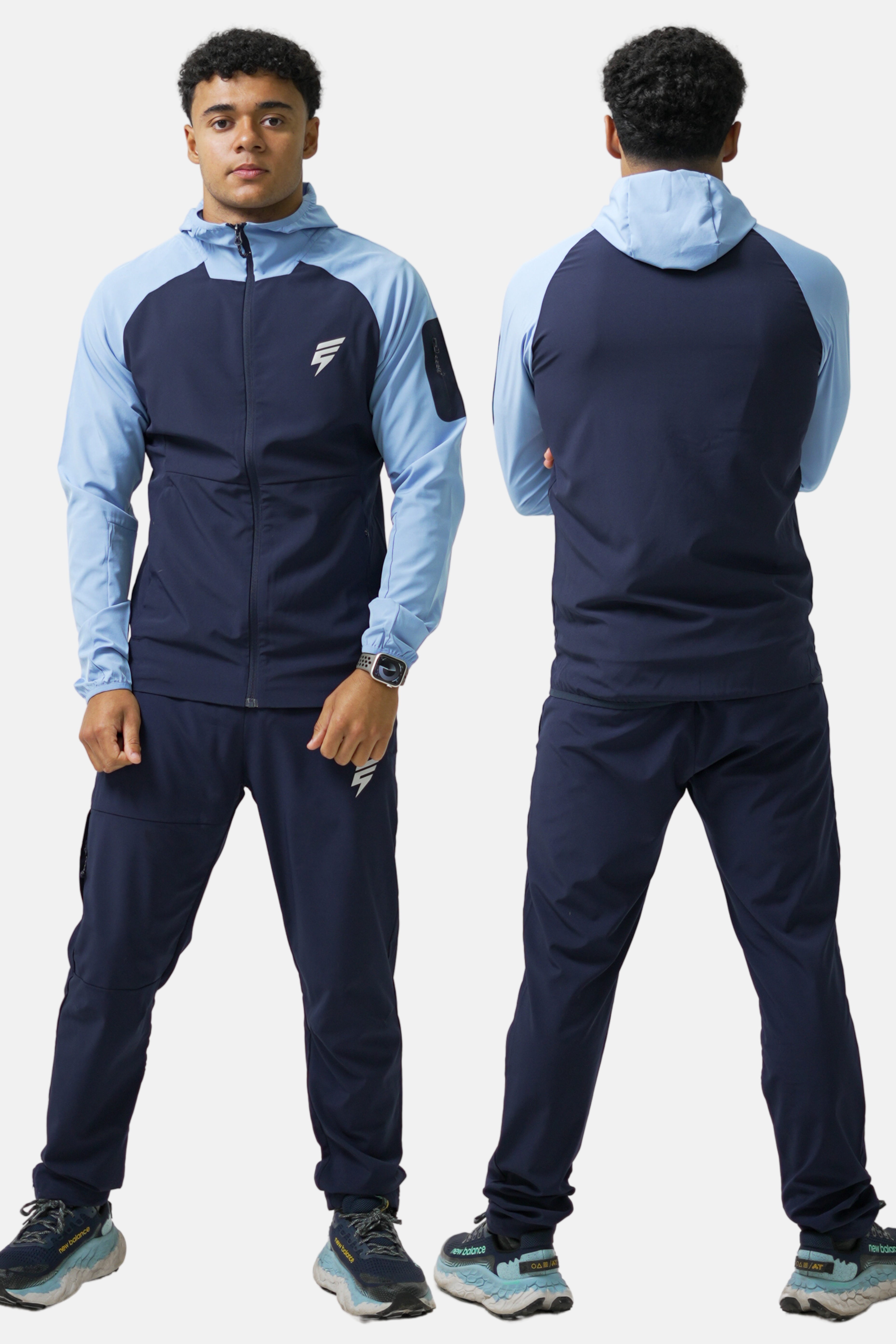 CORE 2.0 TRACKSUIT - NAVY/LIGHT BLUE
