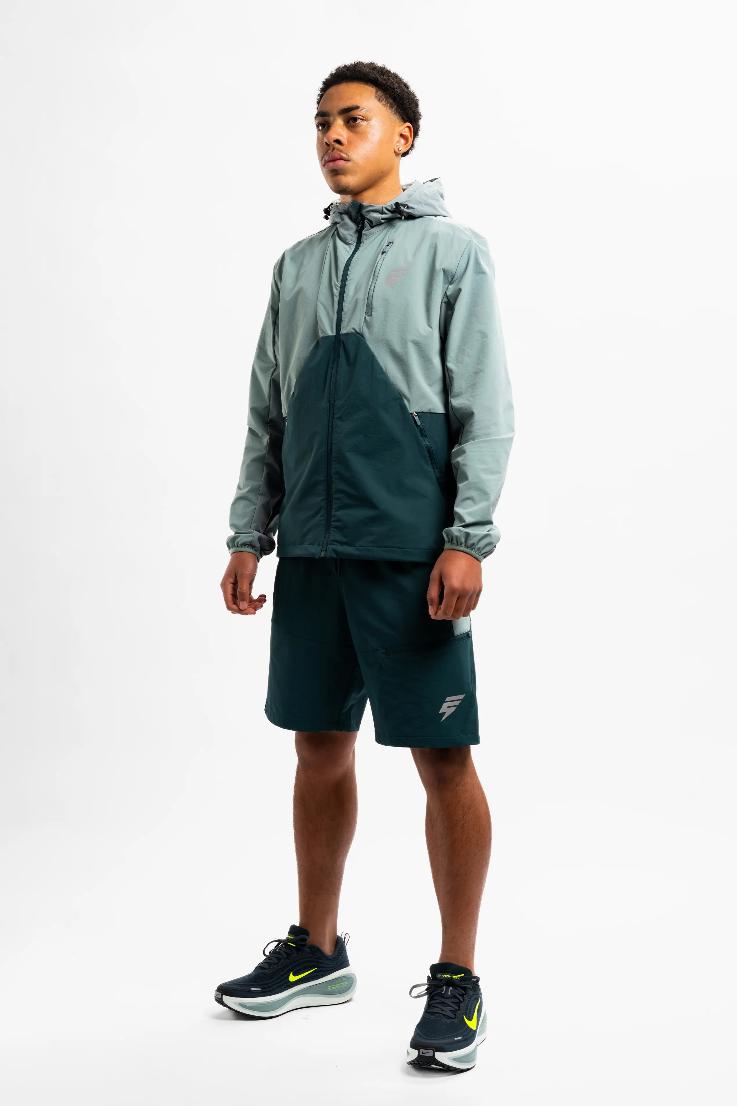APEX JACKET SET - TEAL/FOREST GREEN/MINT