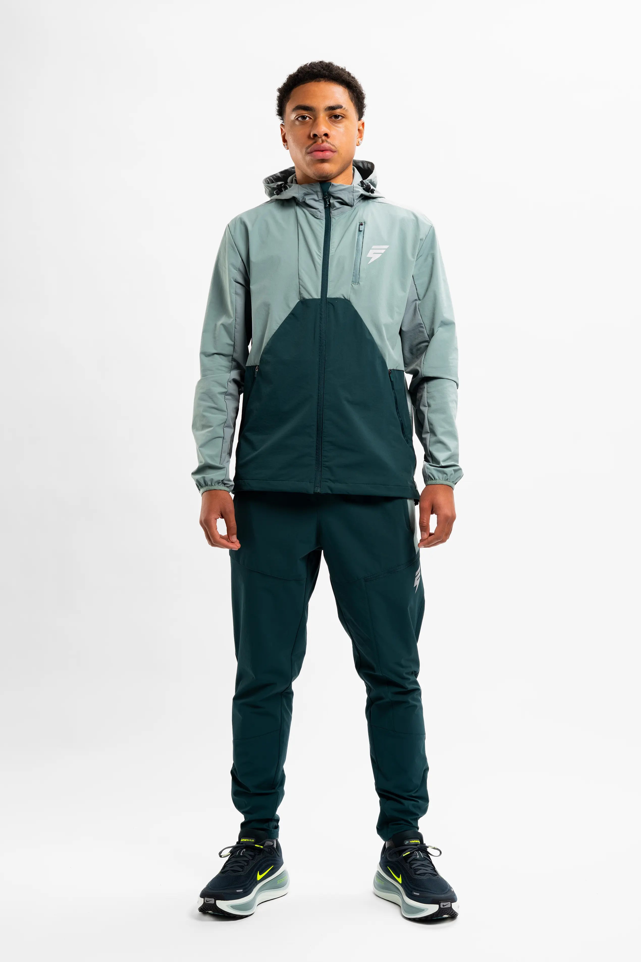 APEX TRACKSUIT - TEAL/FOREST GREEN/MINT