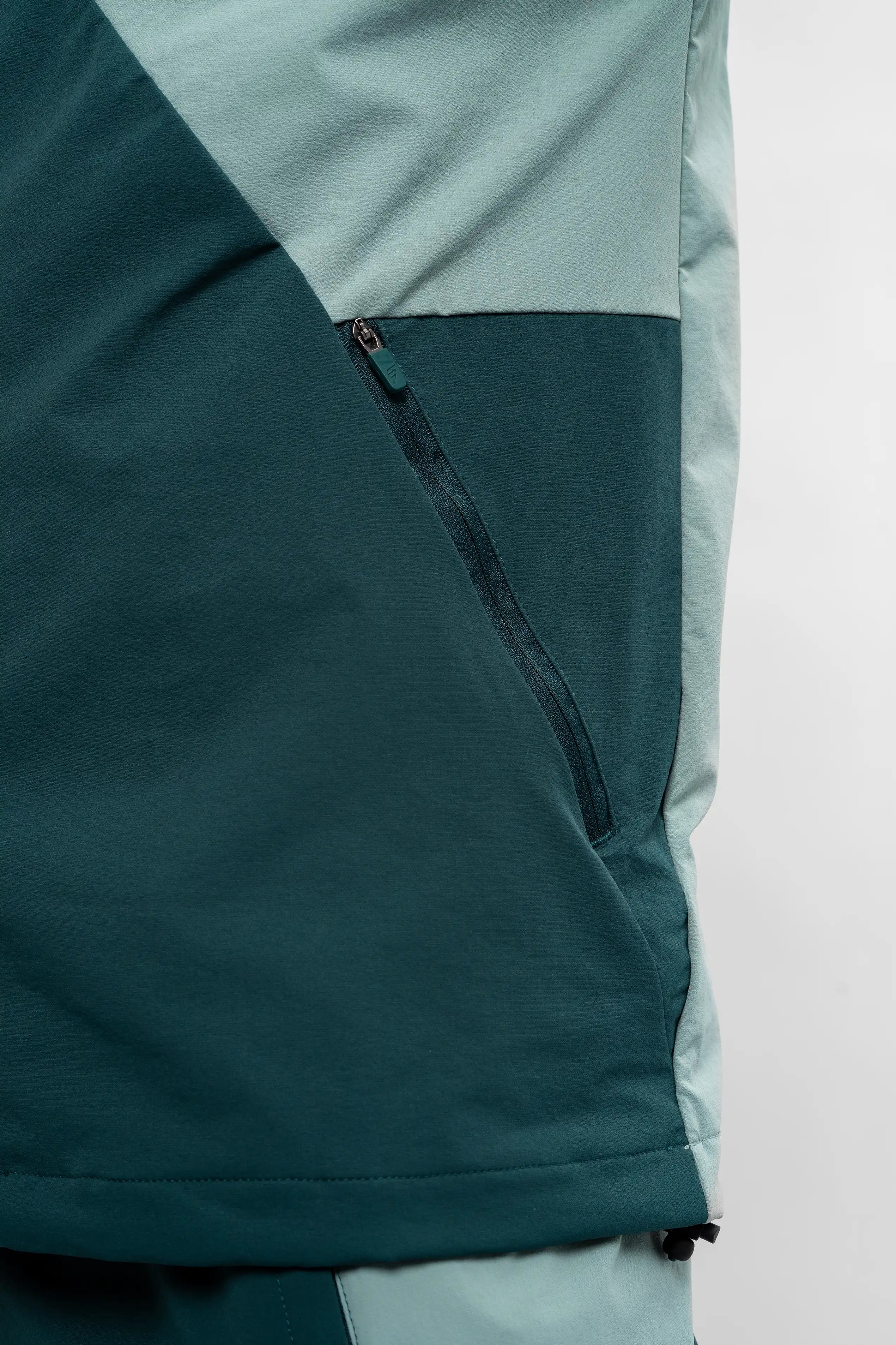 APEX JACKET - TEAL/FOREST GREEN/MINT