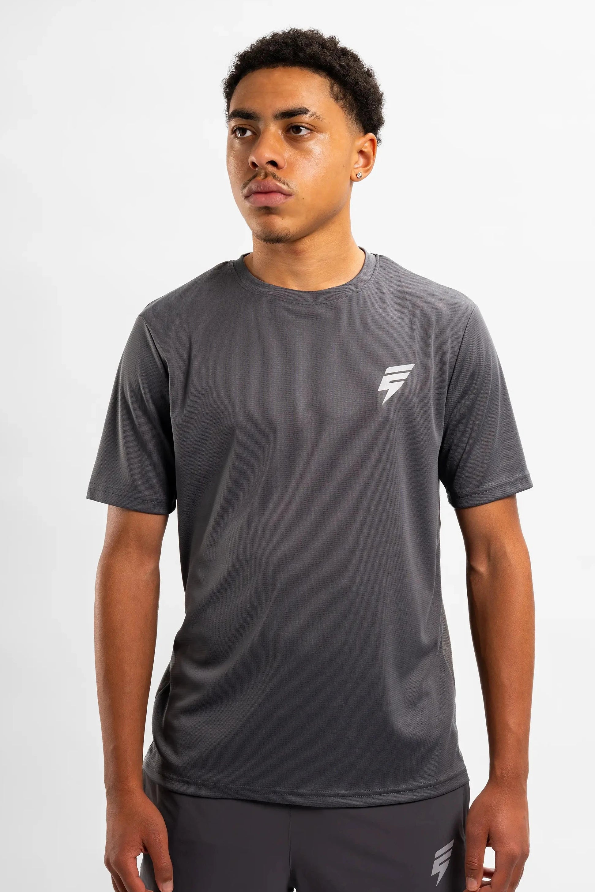 TECH TEE - COAL/GREY