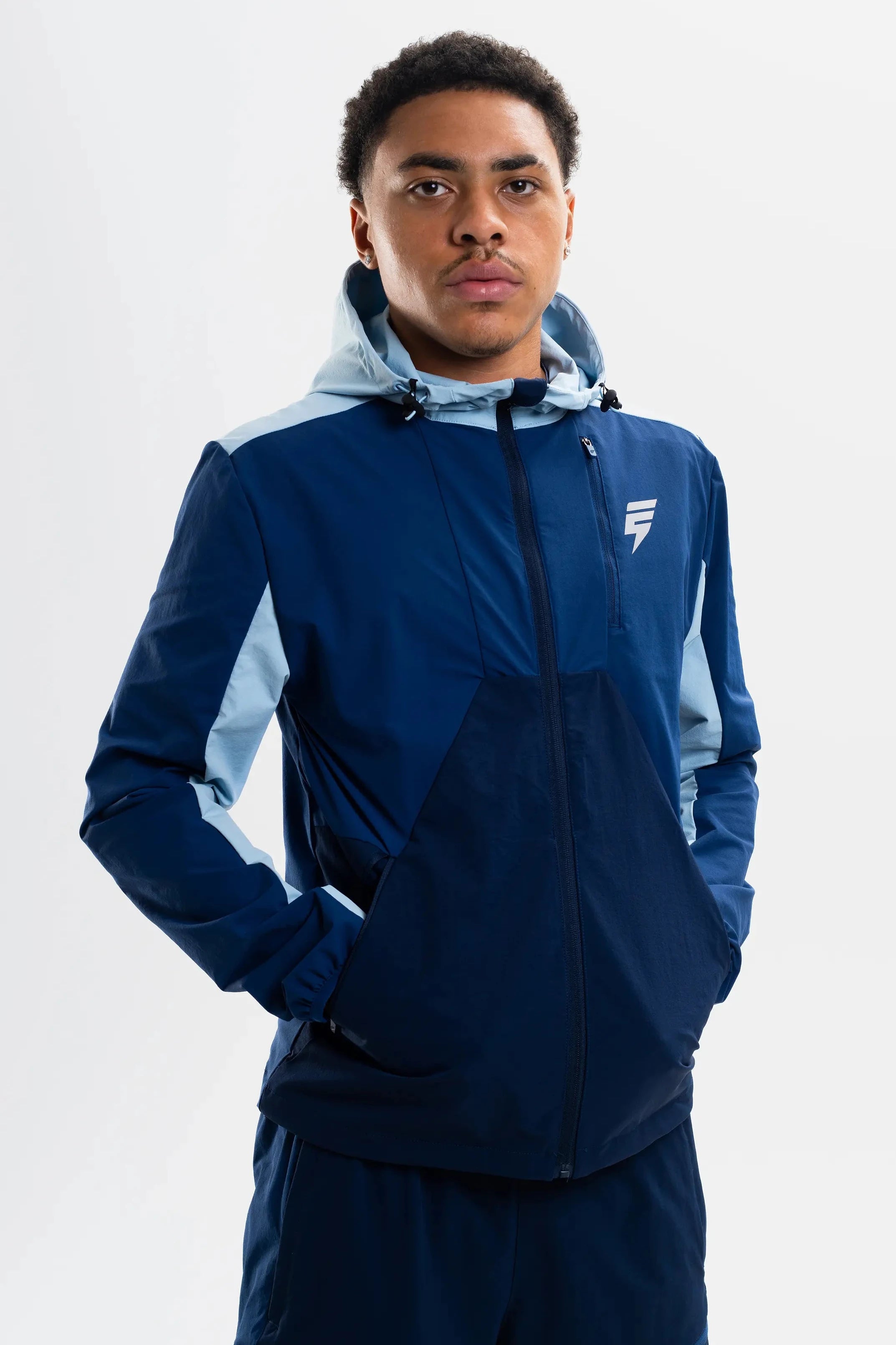 APEX JACKET - BLUE/NAVY/ICE