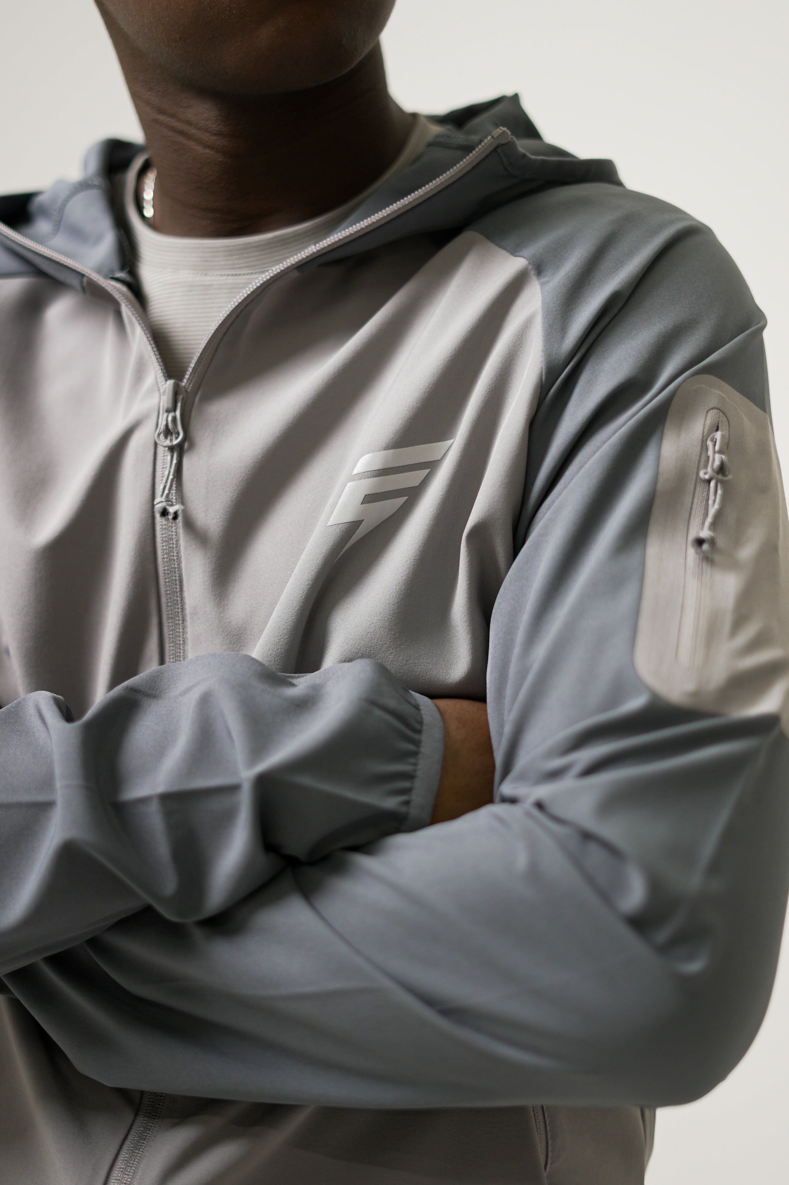 CORE 2.0 JACKET - LIGHT GREY/GREY