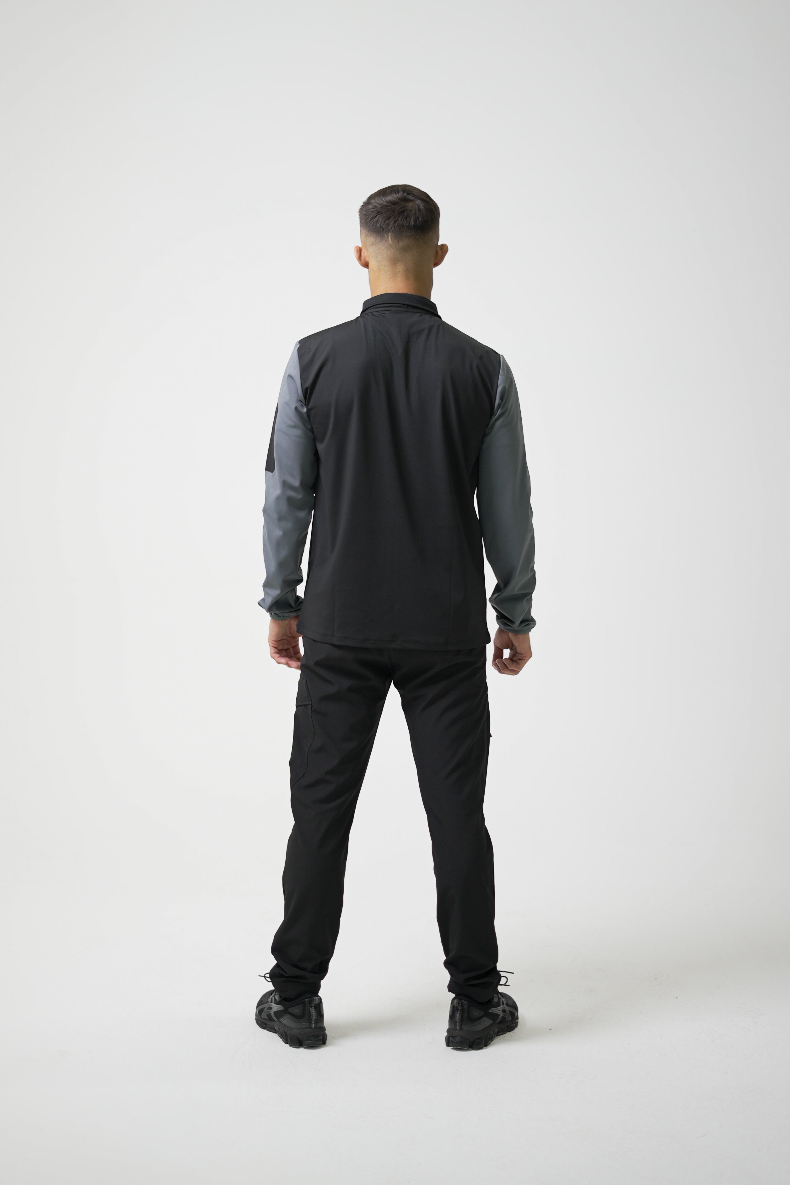CORE 1/4 ZIP SET - BLACK/GREY
