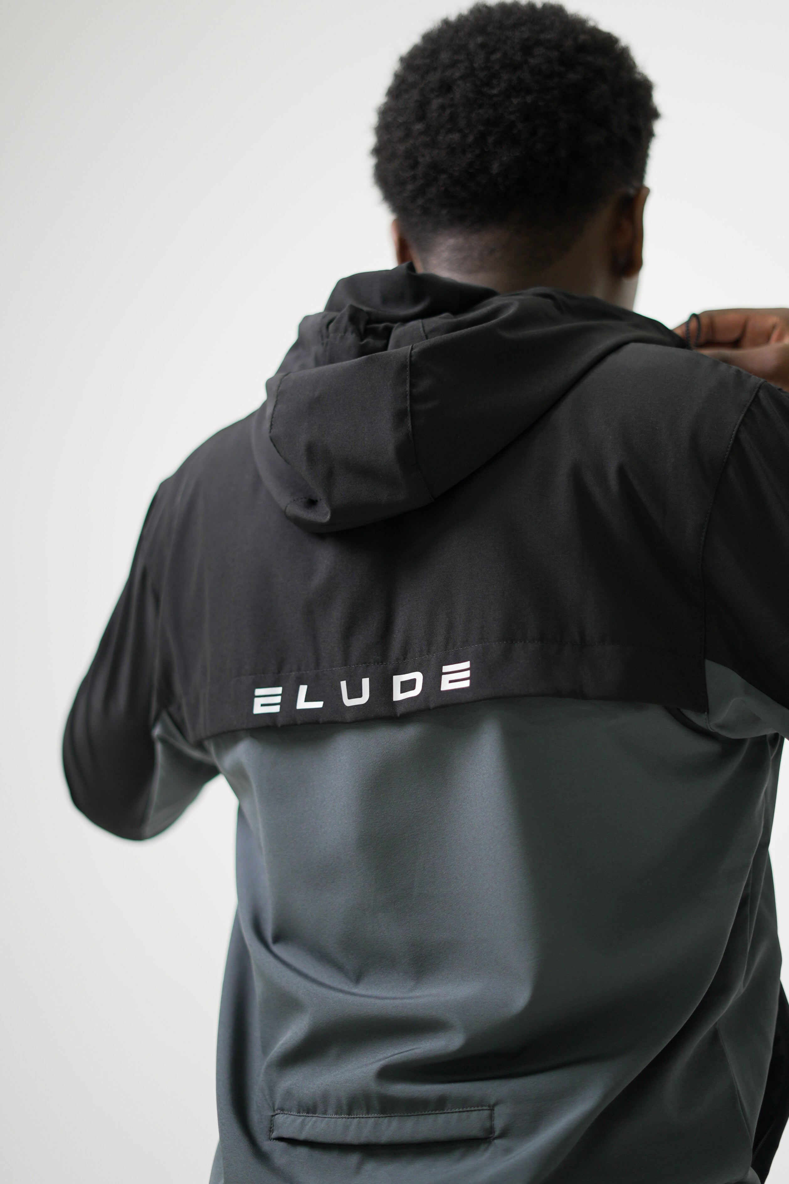 TRACK JACKET SET - COAL/BLACK