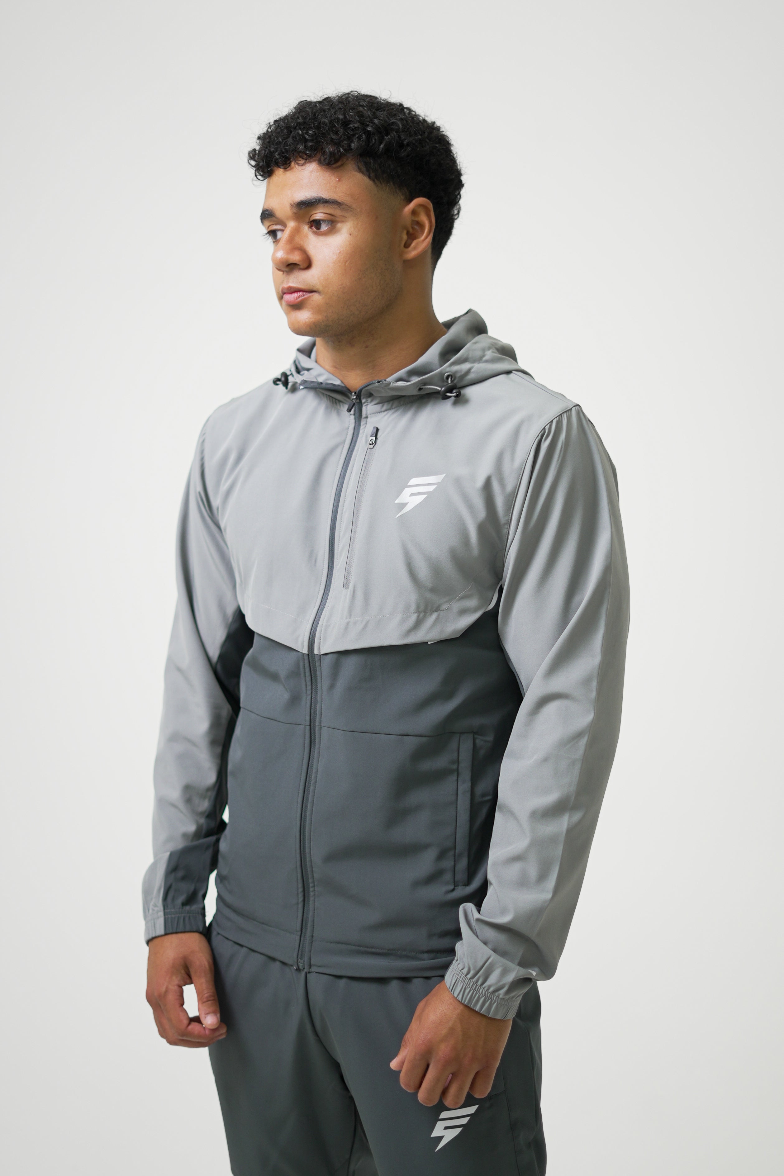 TRACK TRACKSUIT - COAL/LIGHT GREY