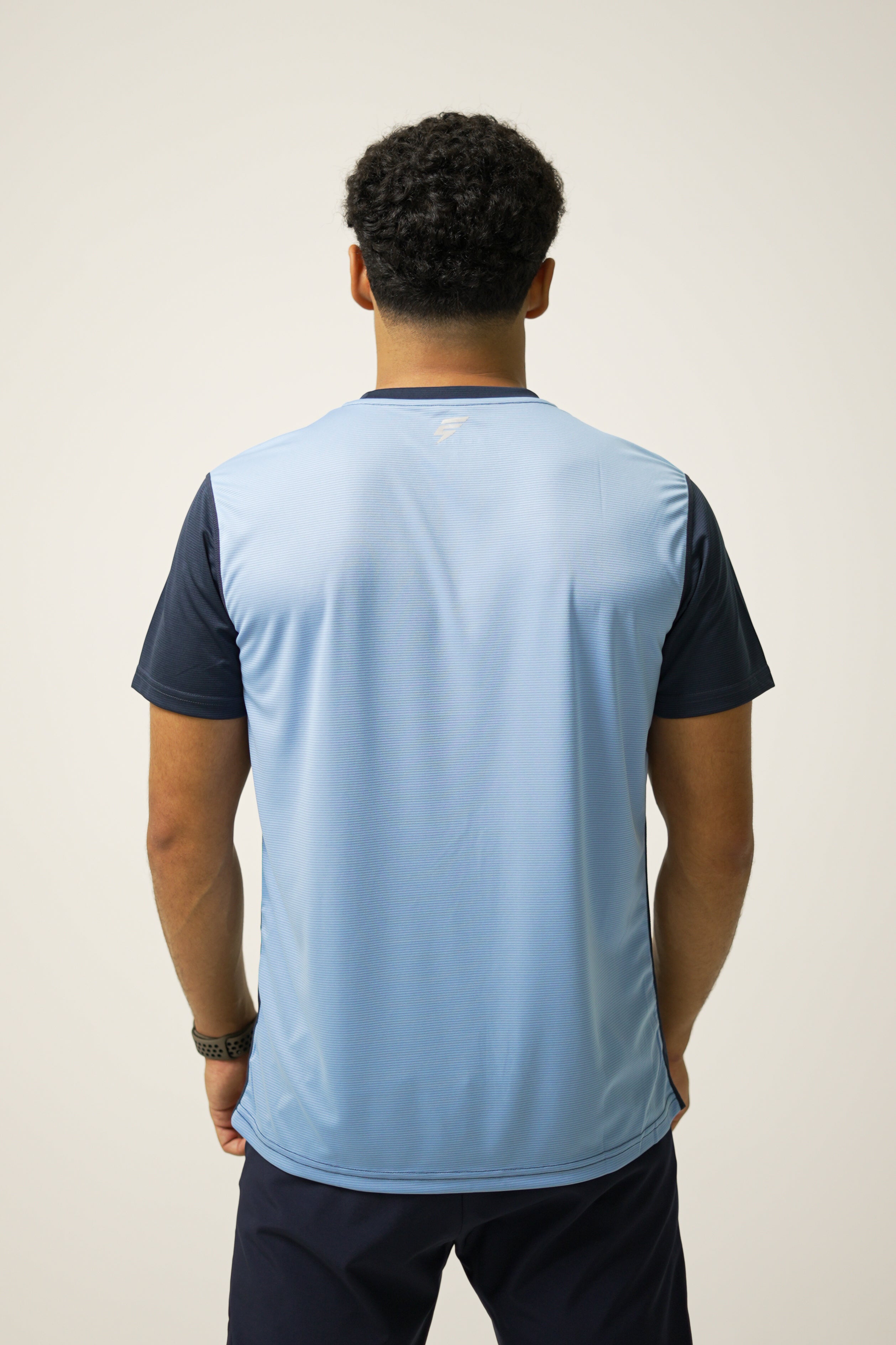 CORE TEE - NAVY/LIGHT BLUE