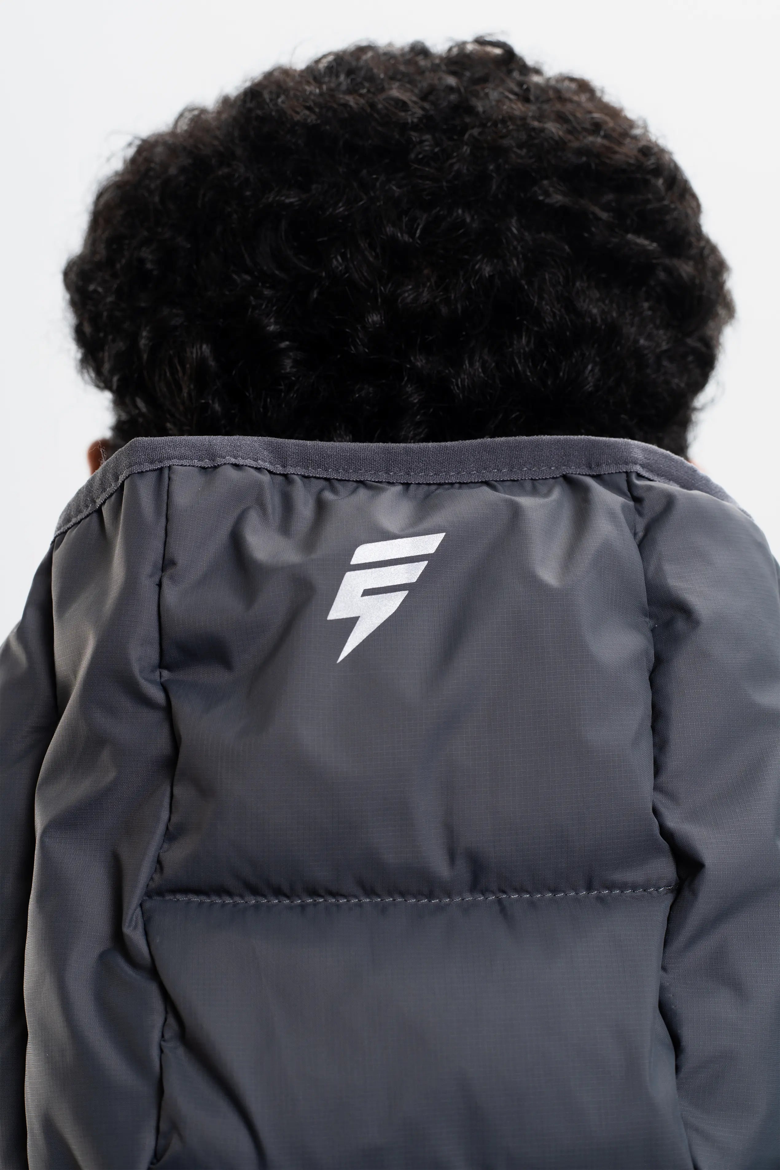 DELTA COAT - LIGHT GREY/COAL