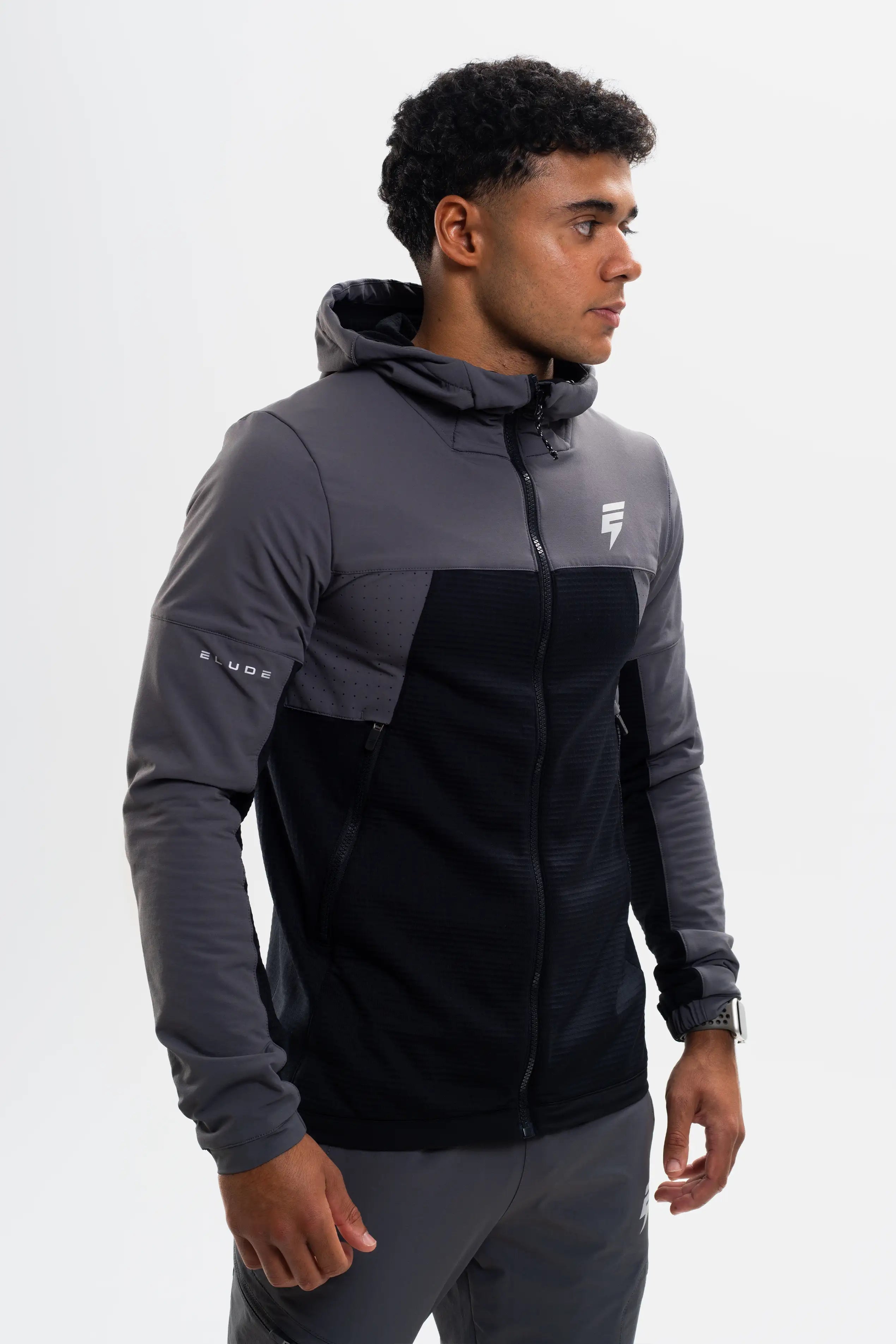 DELTA TRAIL TRACKSUIT - COAL/BLACK