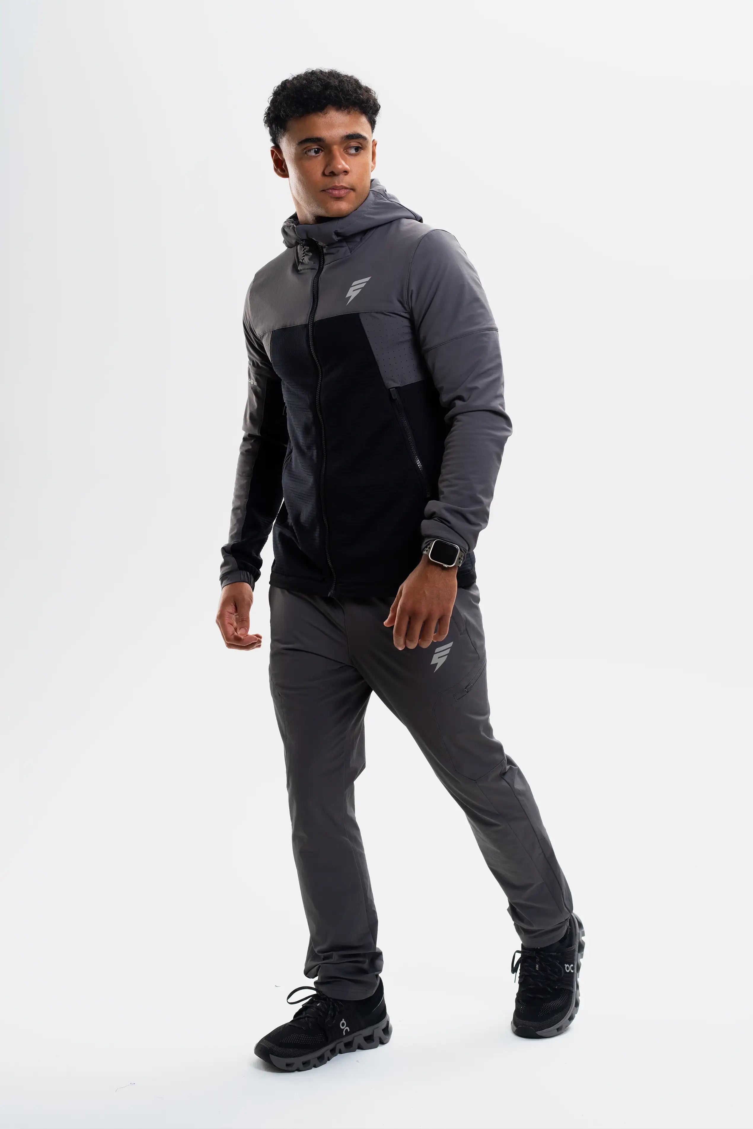 DELTA JACKET - GREY/BLACK