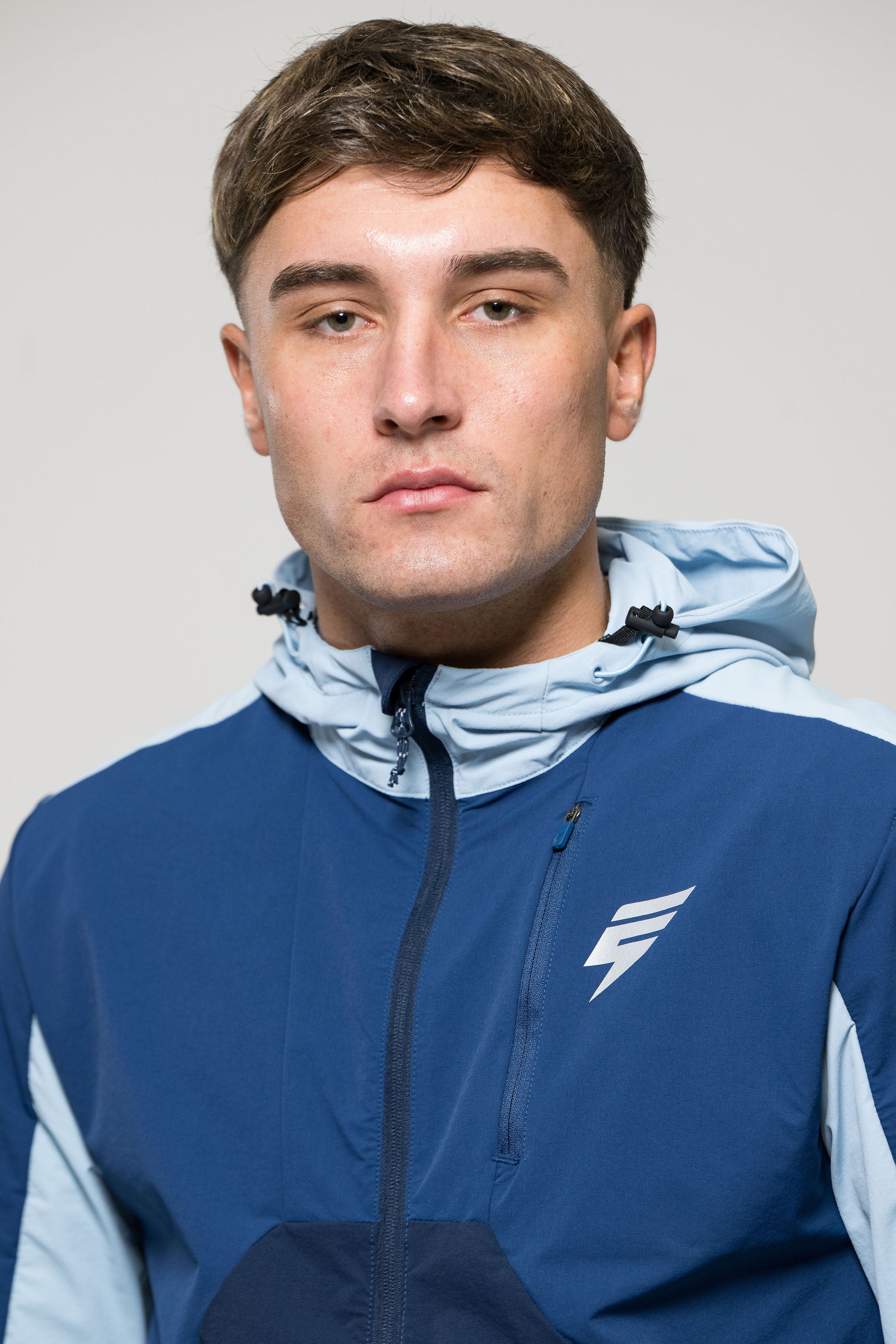 APEX JACKET - BLUE/NAVY/ICE