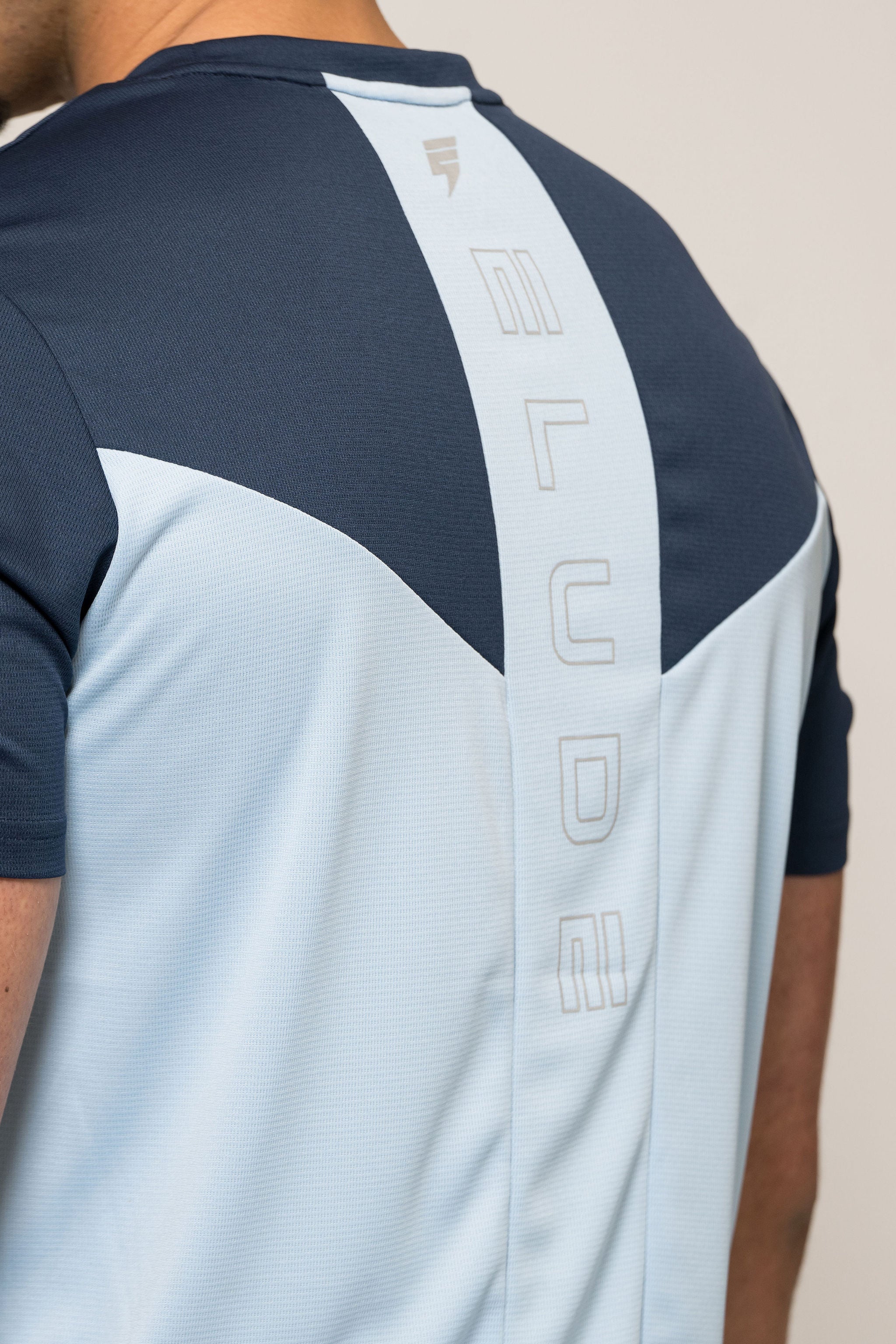 TECH TEE - NAVY/SKY BLUE