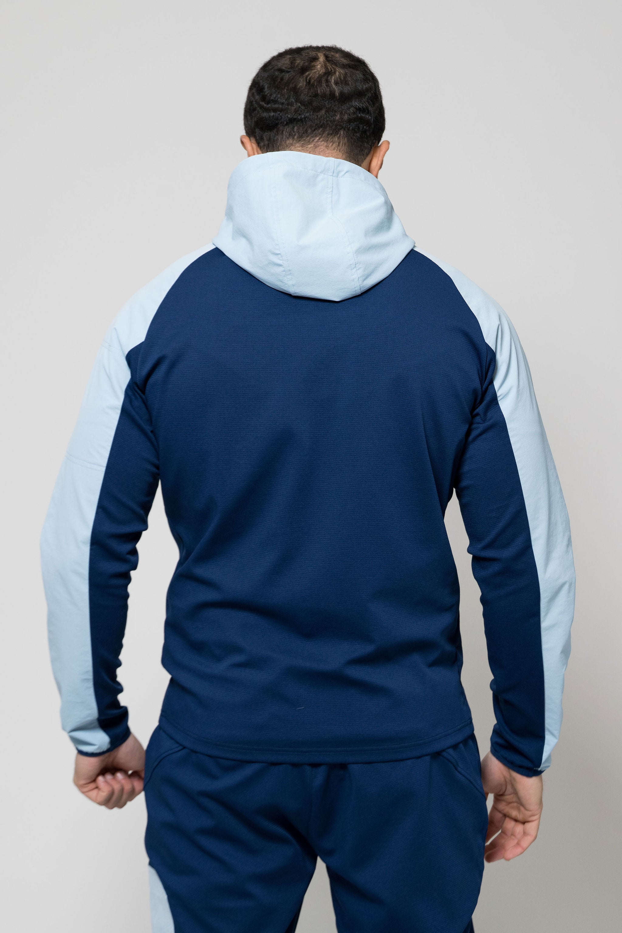 PATCH JACKET - NAVY/BLUE