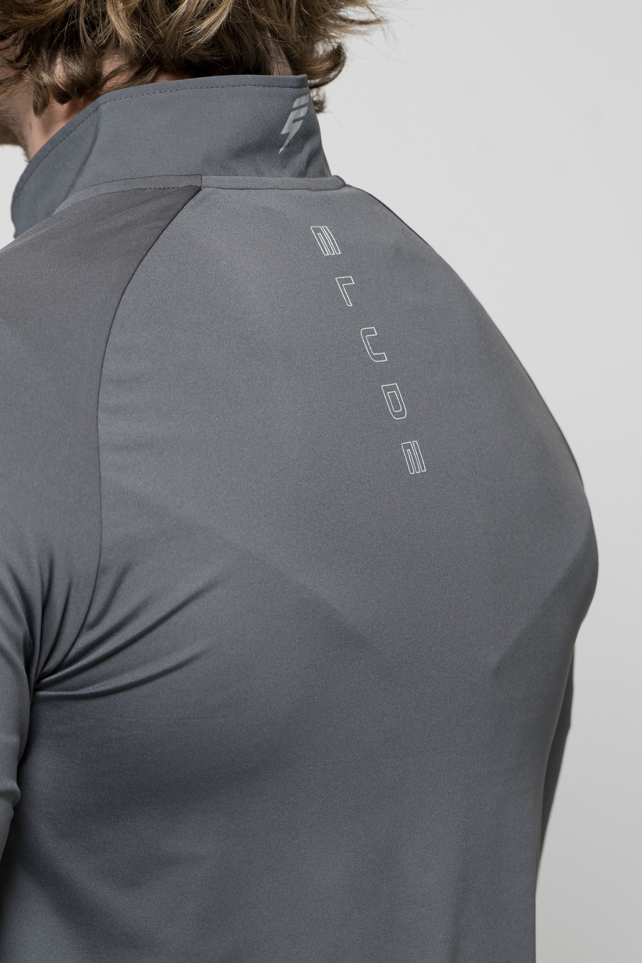 SPRINTER 1/4 ZIP - LIGHT GREY/GREY