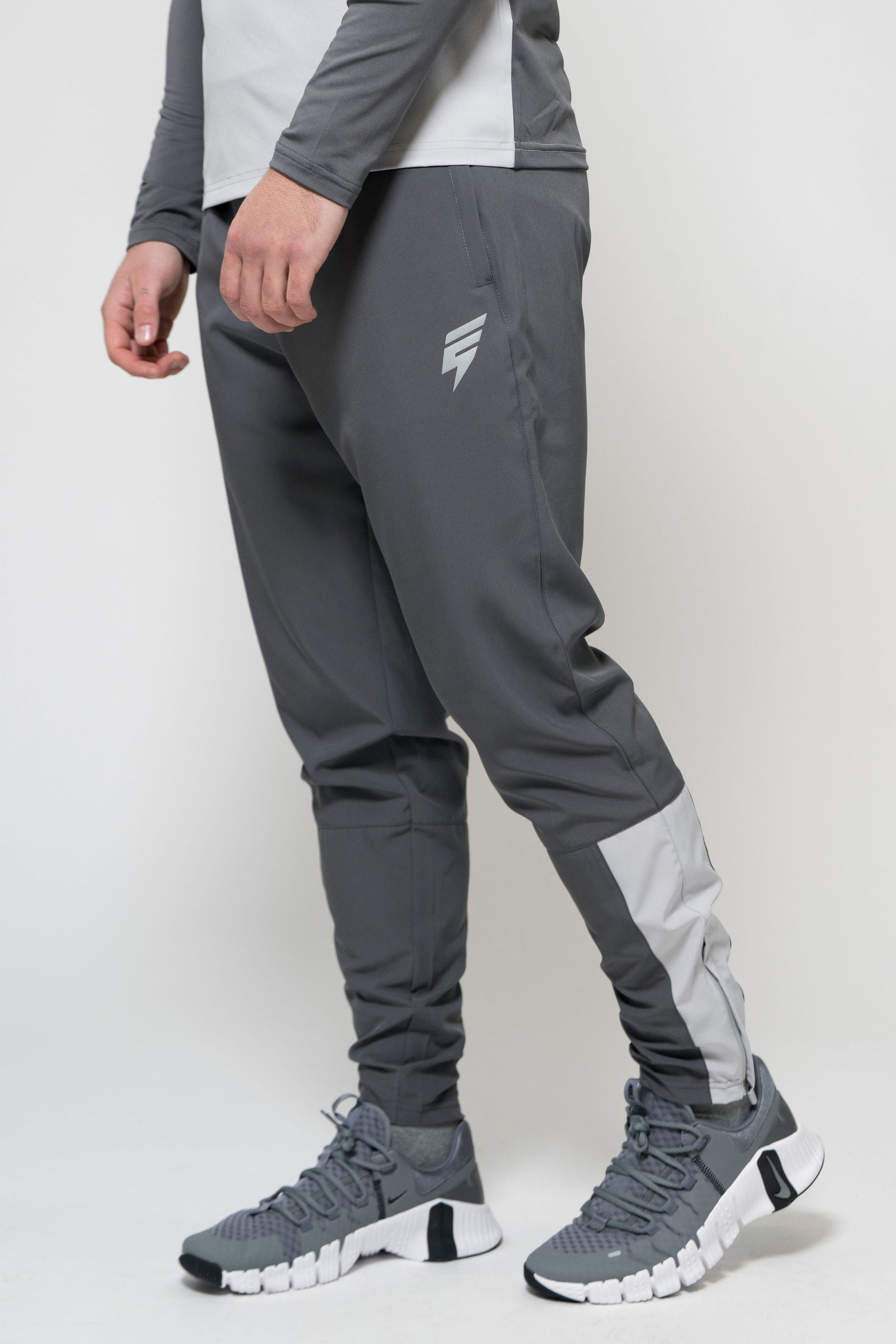 SPRINTER 1/4 TRACKSUIT - LIGHT GREY/GREY