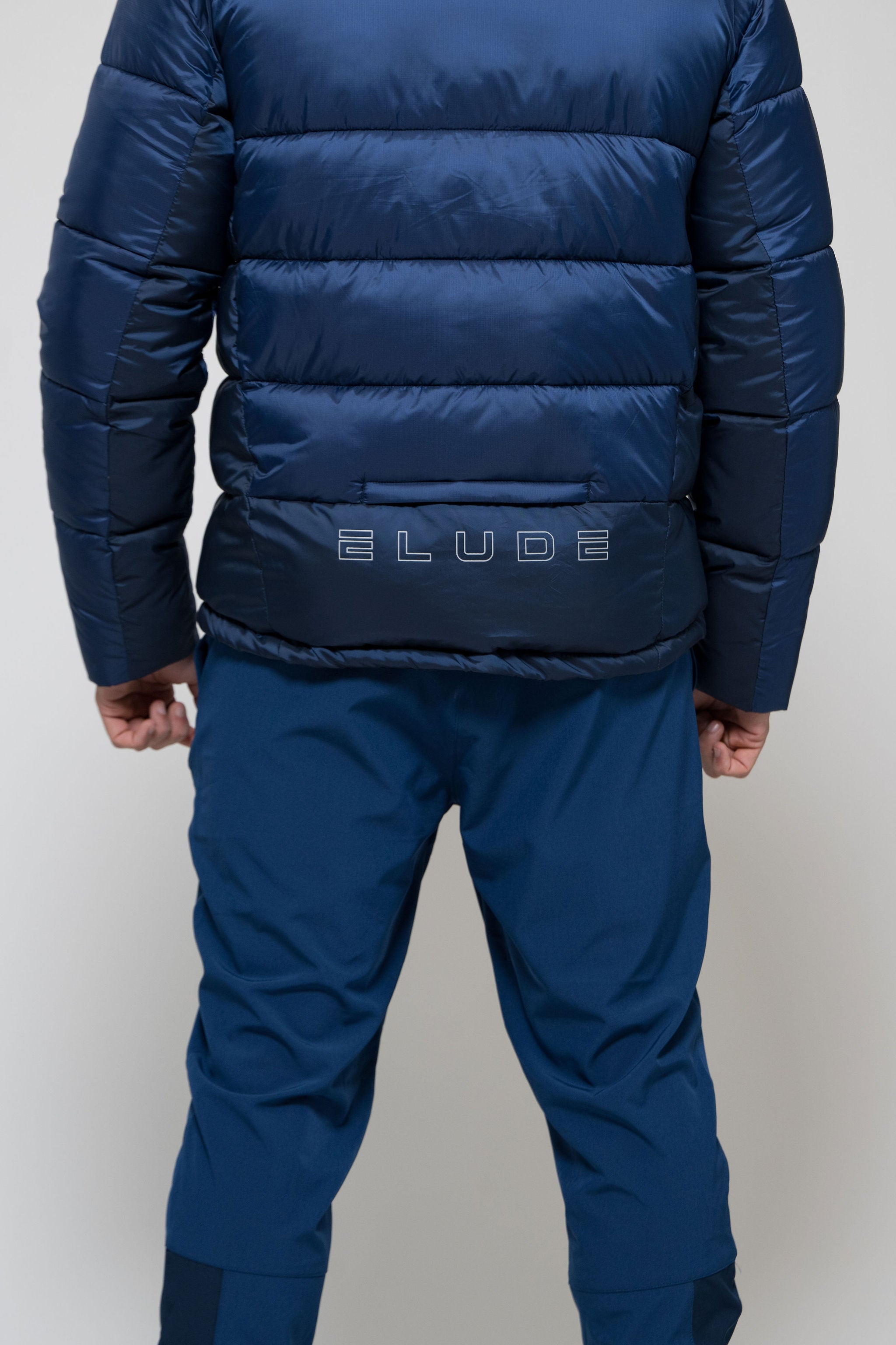 POLAR COAT - NAVY/BLUE