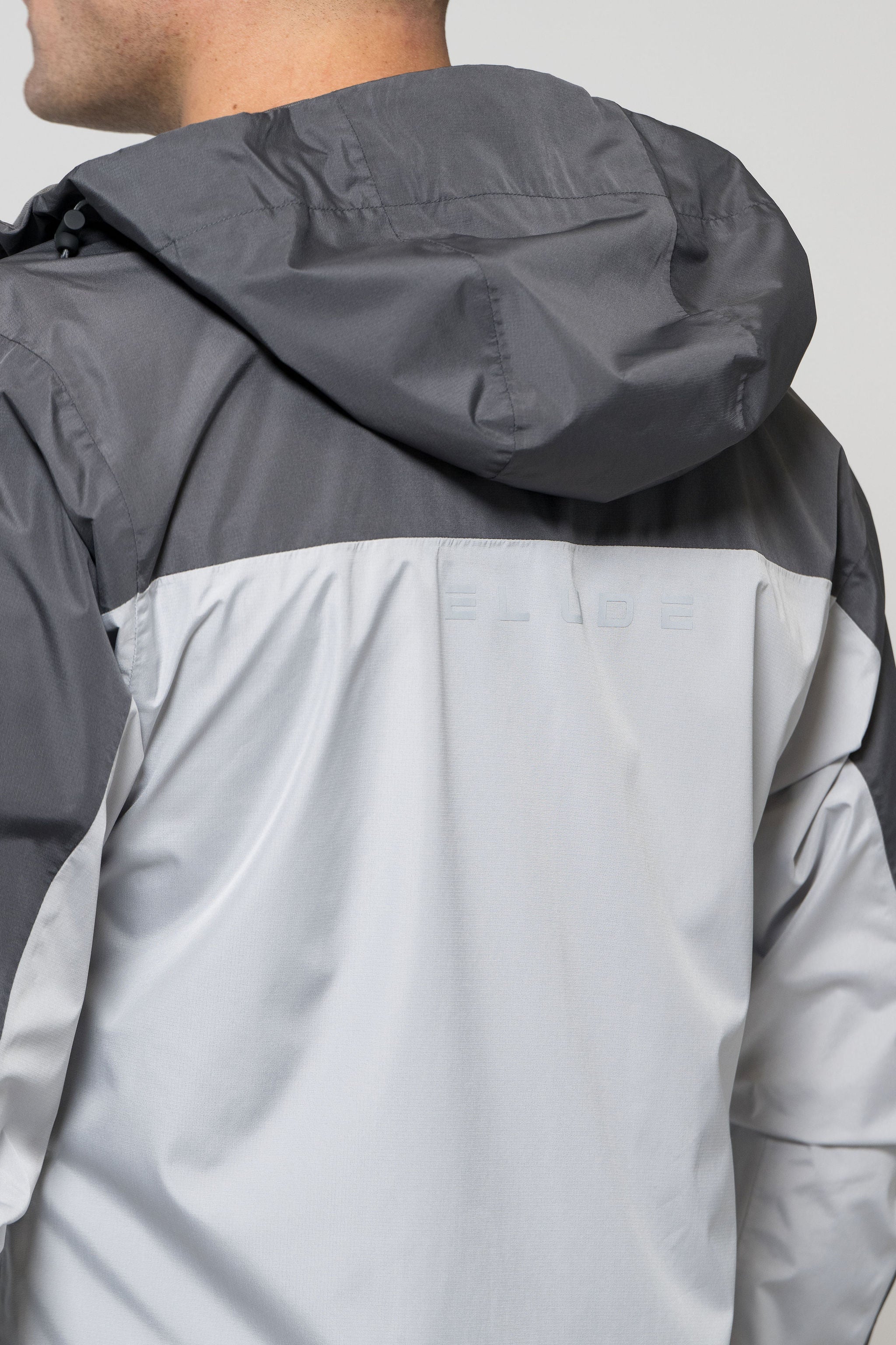 STORM RAINCOAT - LIGHT GREY/COAL