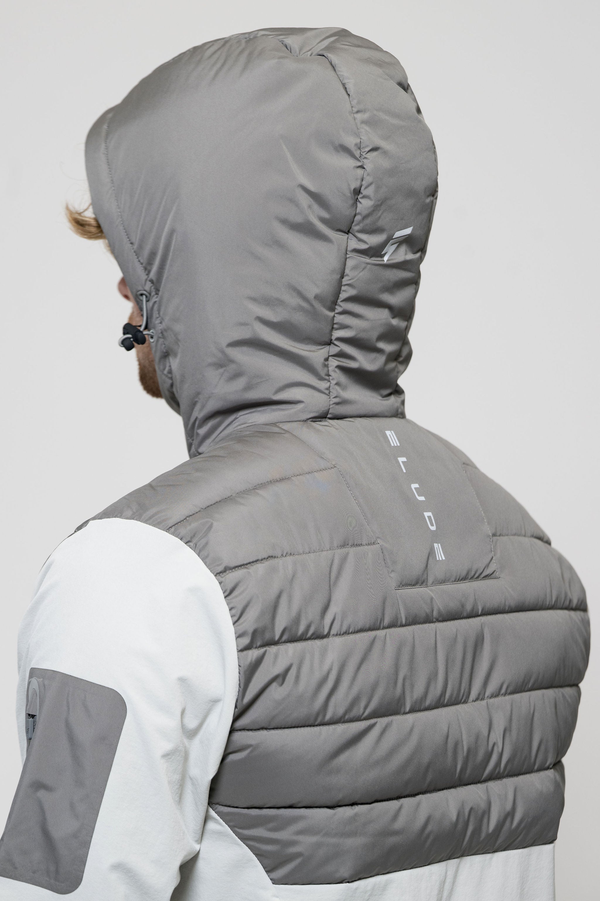 HYBRID JACKET - LIGHT GREY/COAL