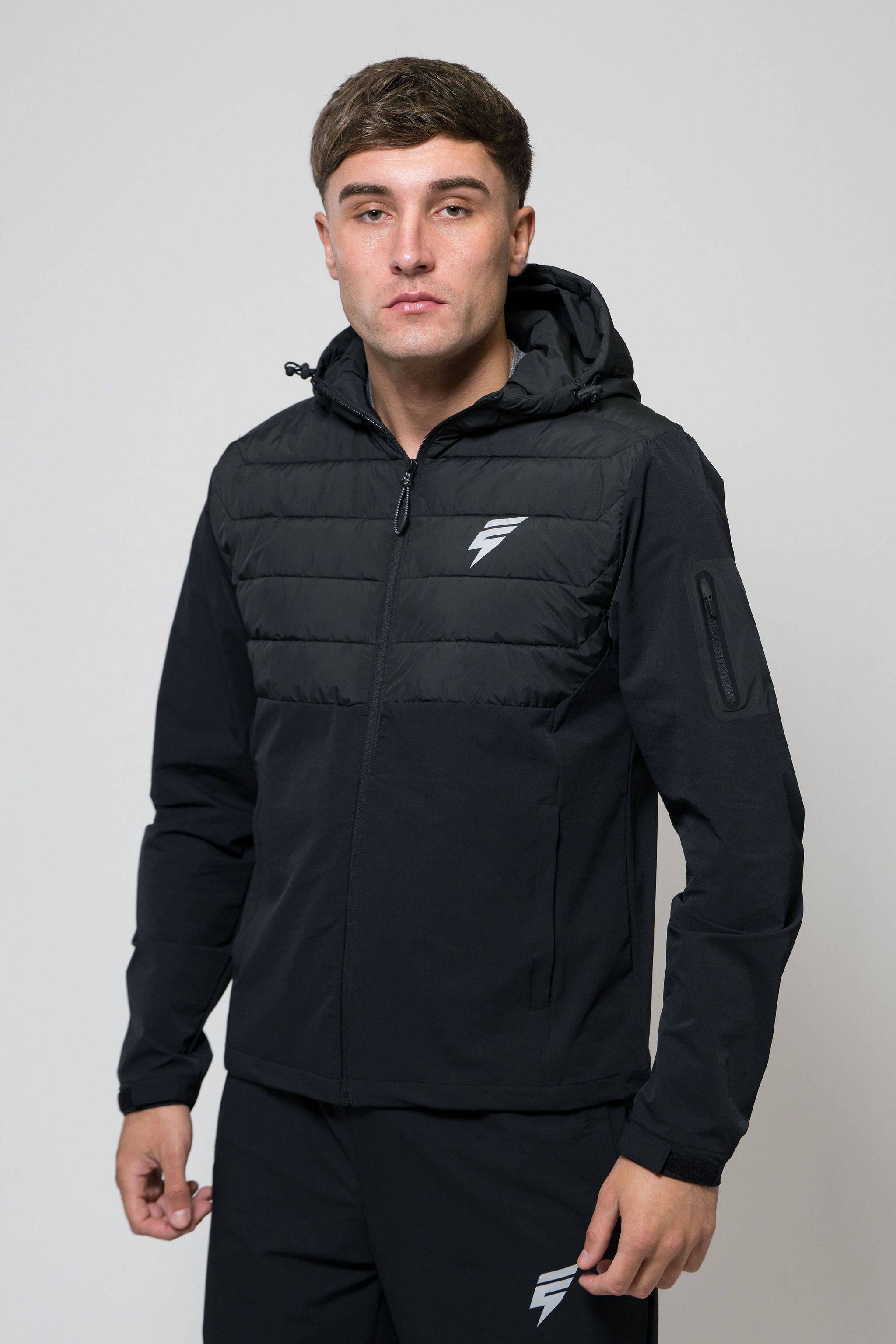 HYBRID JACKET - BLACK