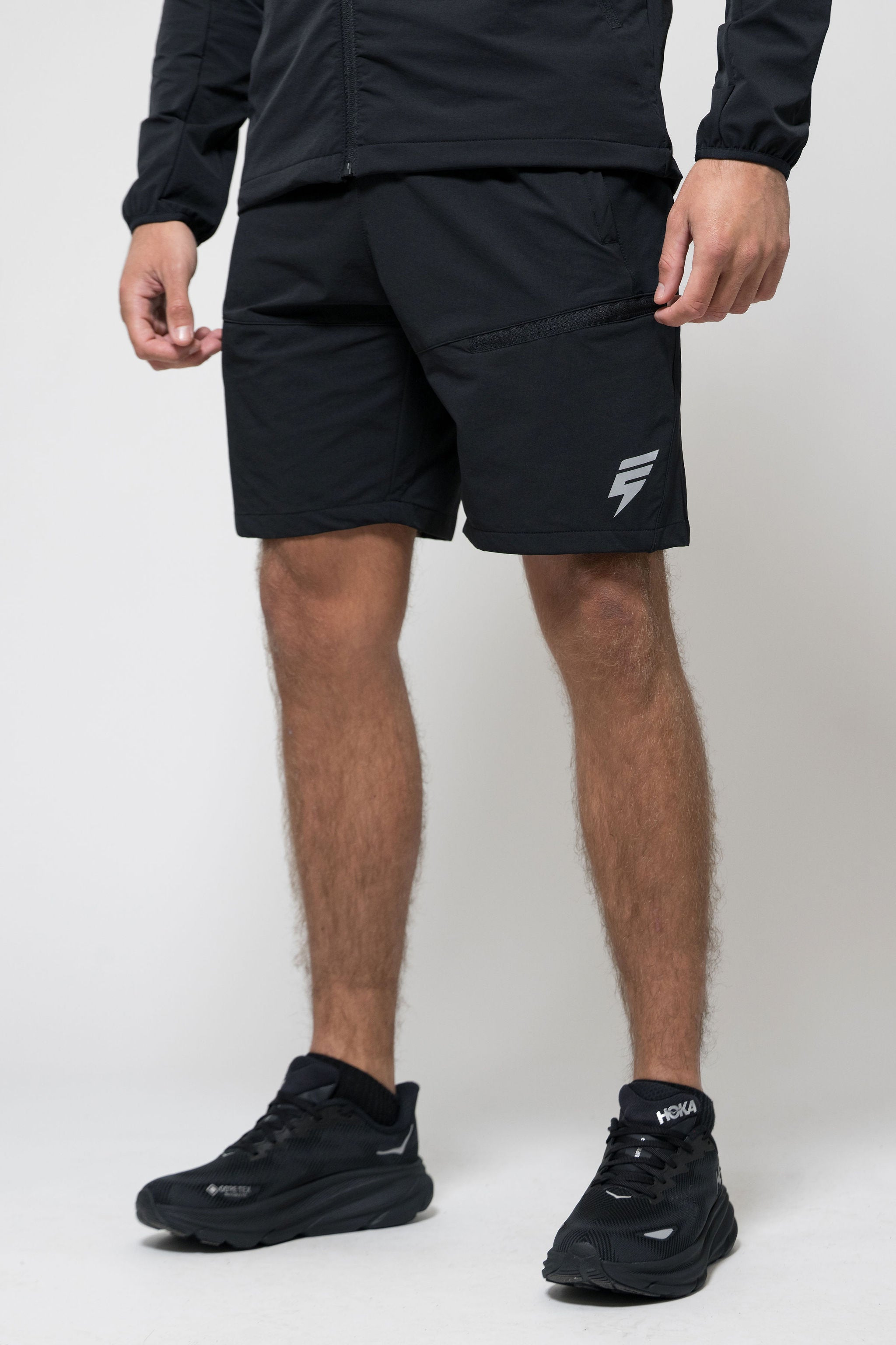 APEX SHORT SET - BLACK