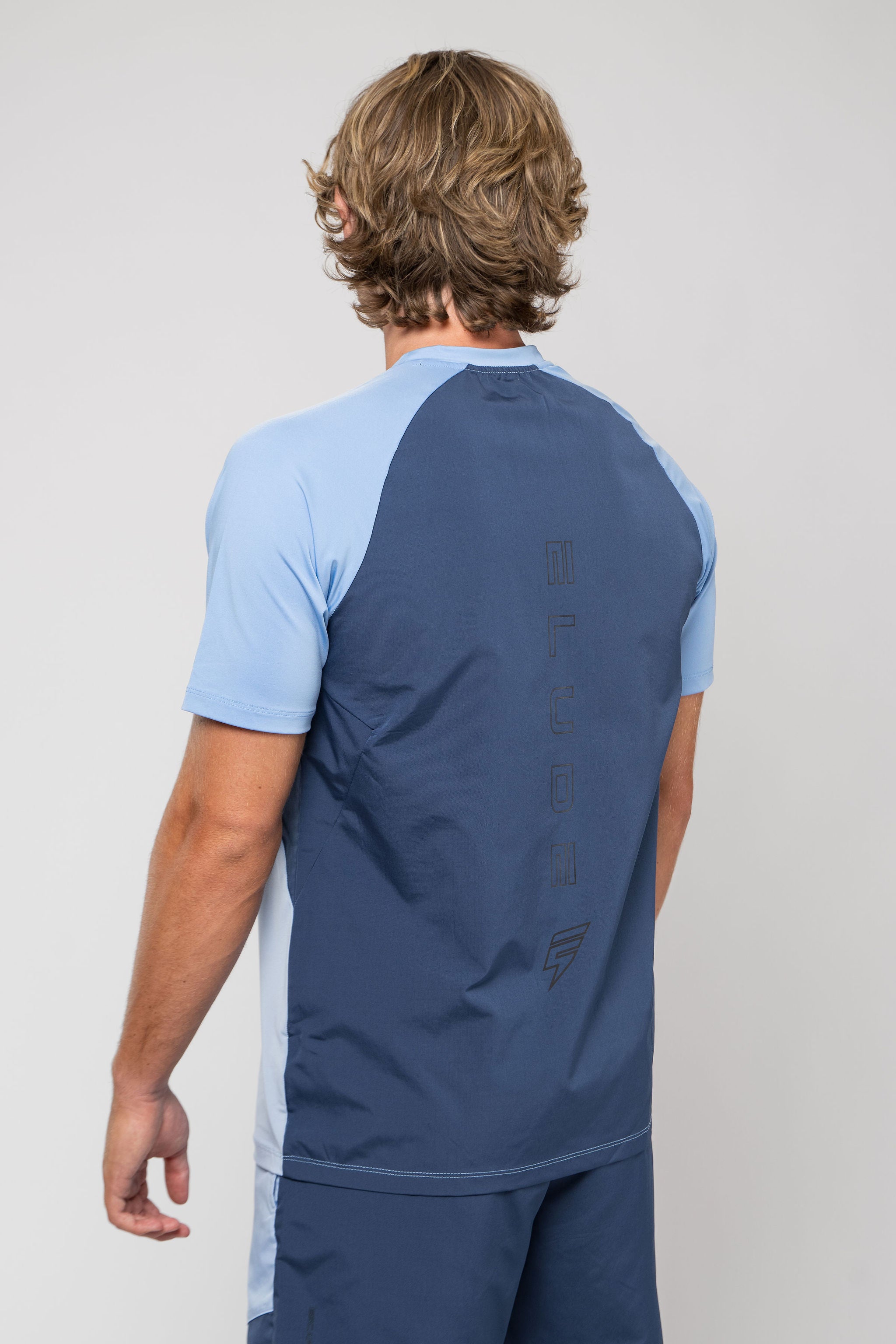 GHOST SHORT SET - LIGHT BLUE/NAVY