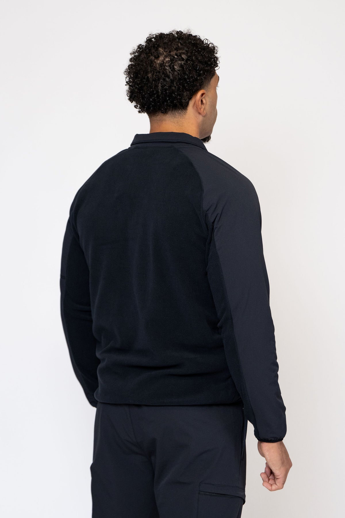 TRAIL FLEECE TRACKSUIT - BLACK