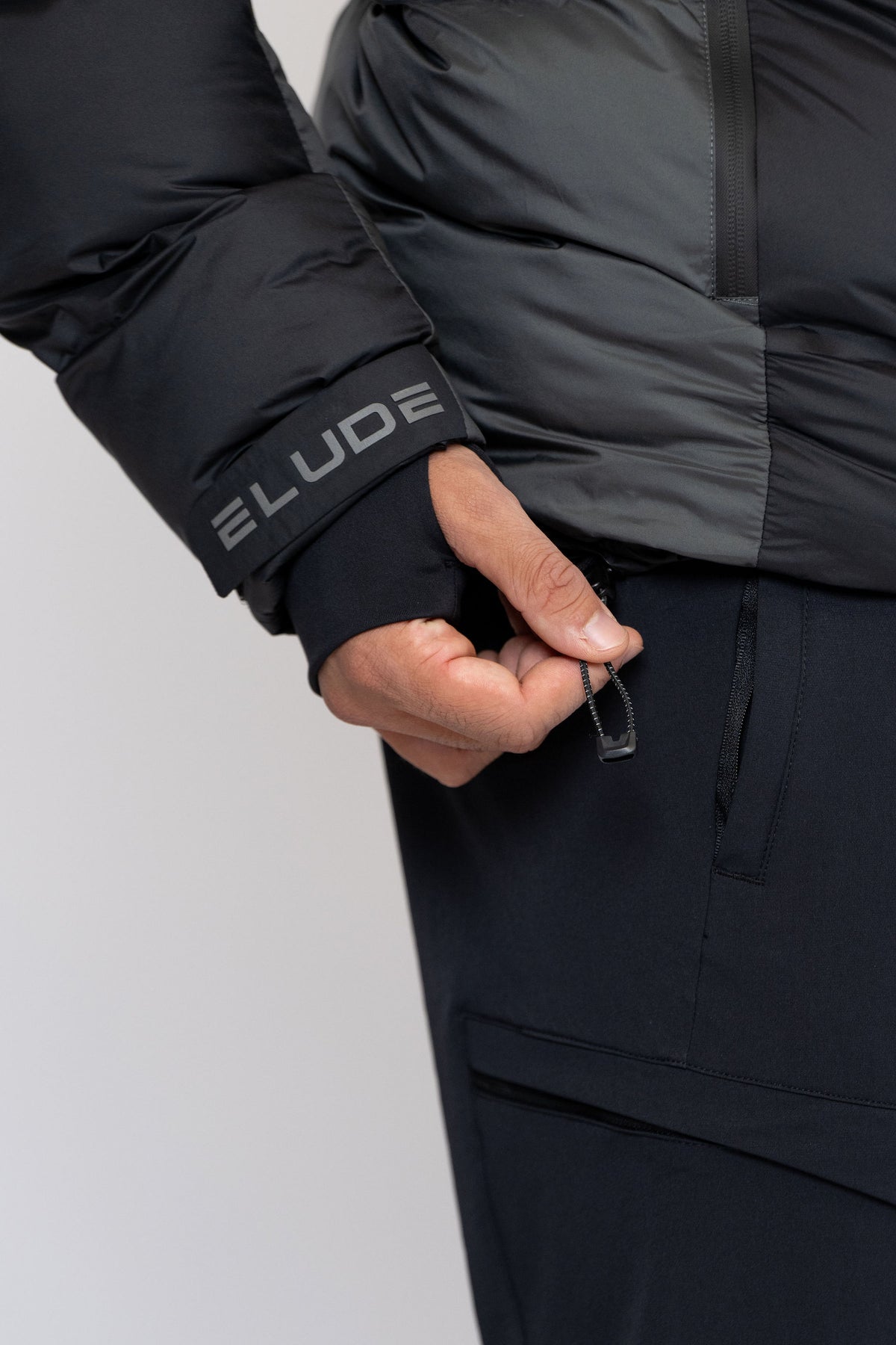 ARCTIC COAT - BLACK/DARK GREY