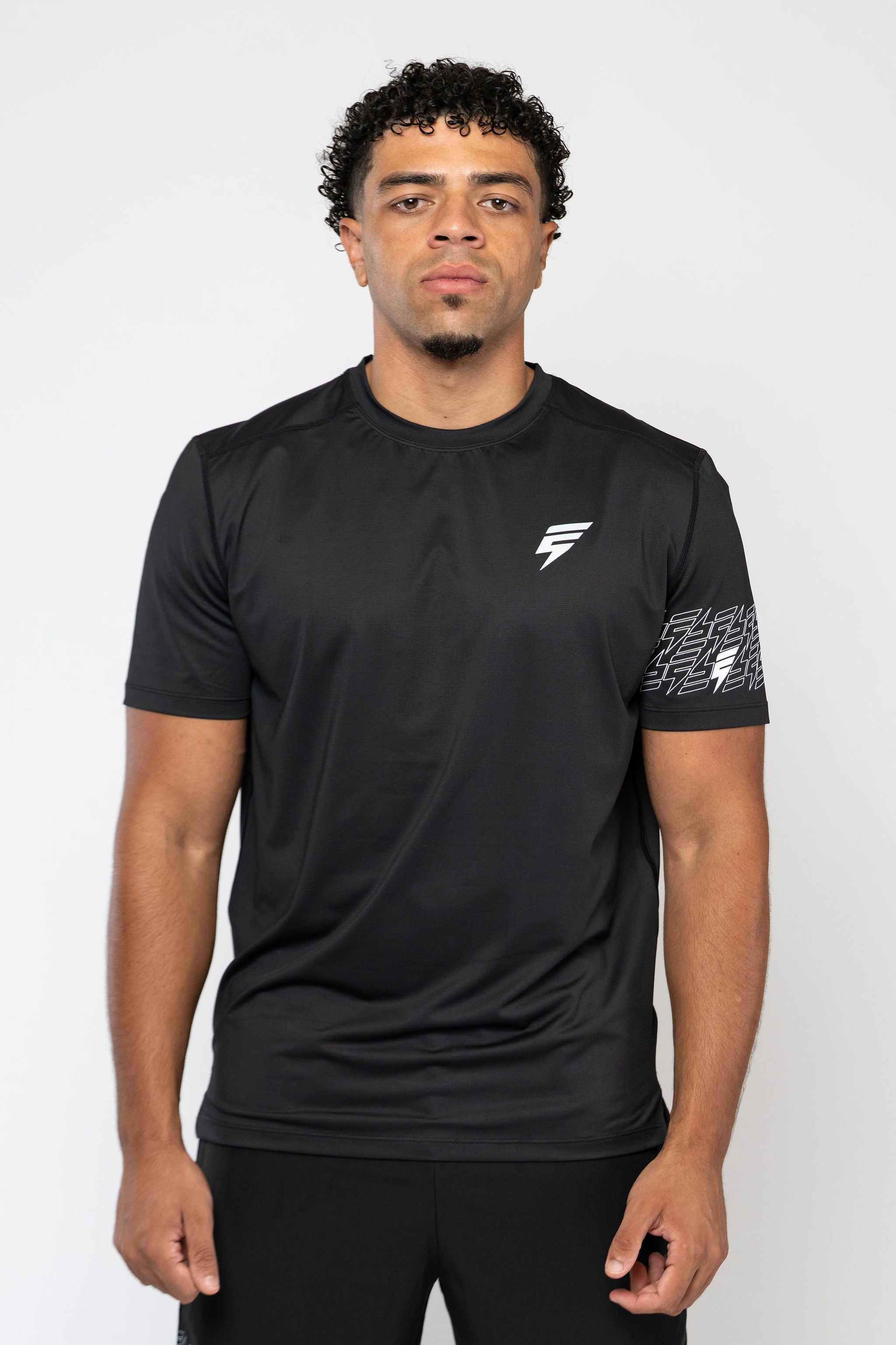 ICON TEE - BLACK/WHITE