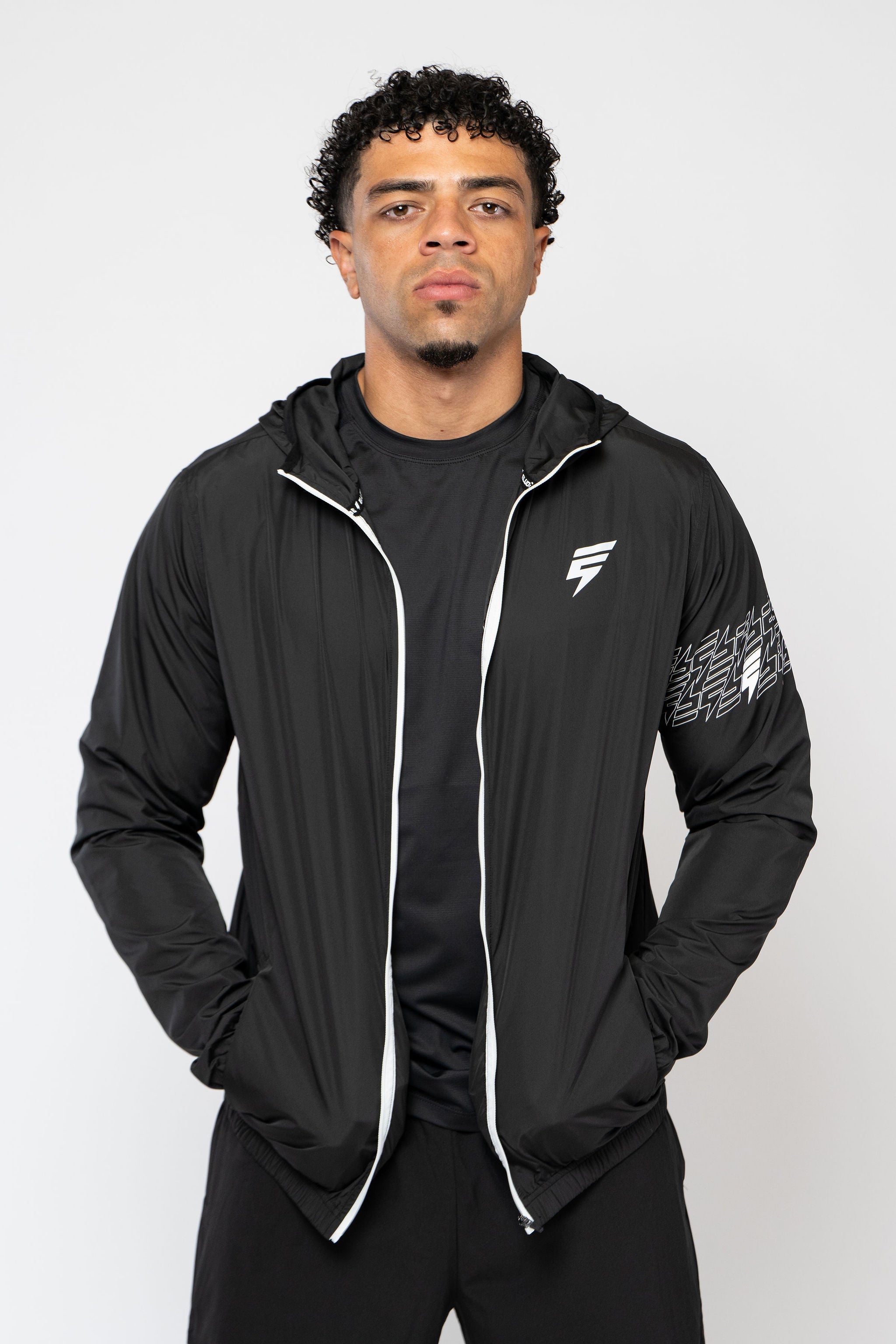 ICON JACKET - BLACK/WHITE