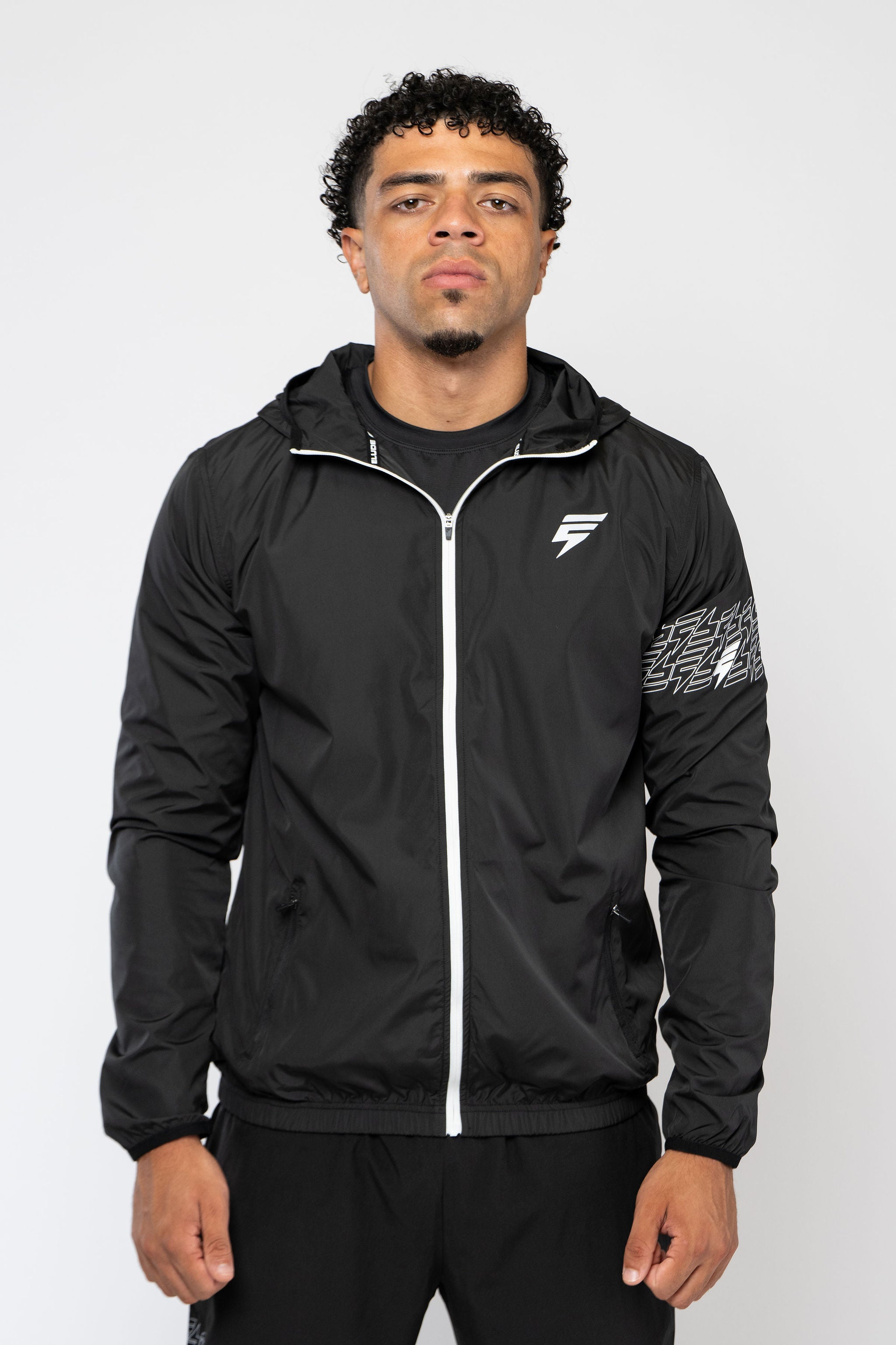 ICON JACKET - BLACK/WHITE