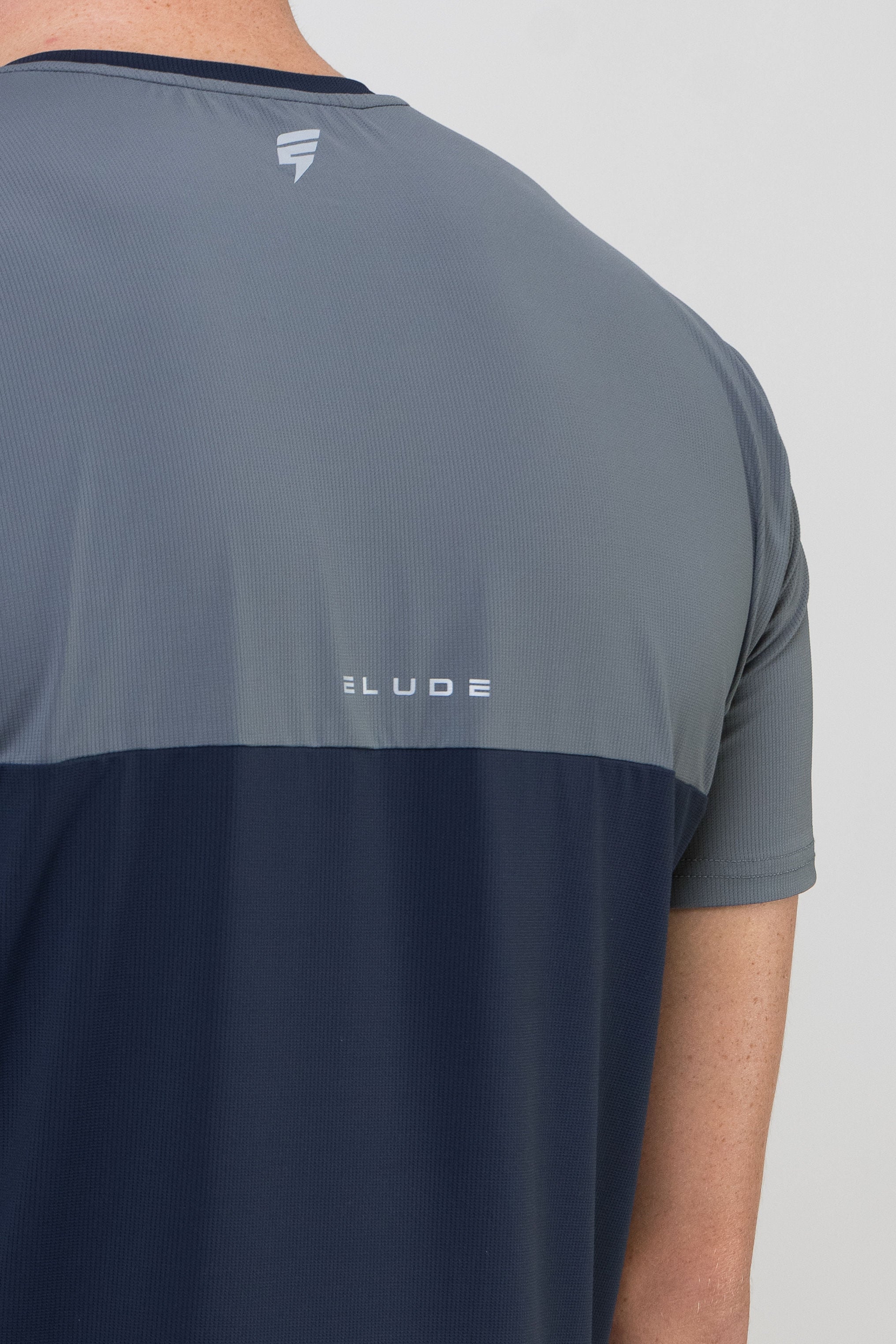 TRACK SHORT SET - NAVY/LIGHT GREY