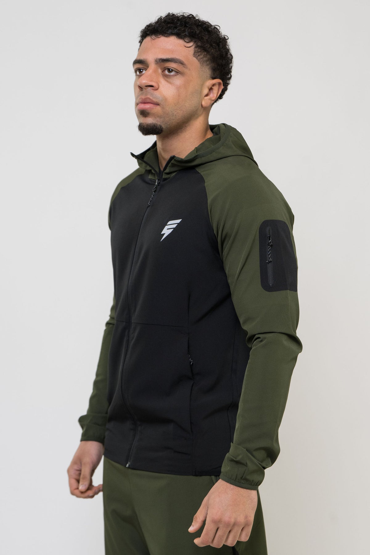CORE JACKET - BLACK/KHAKI