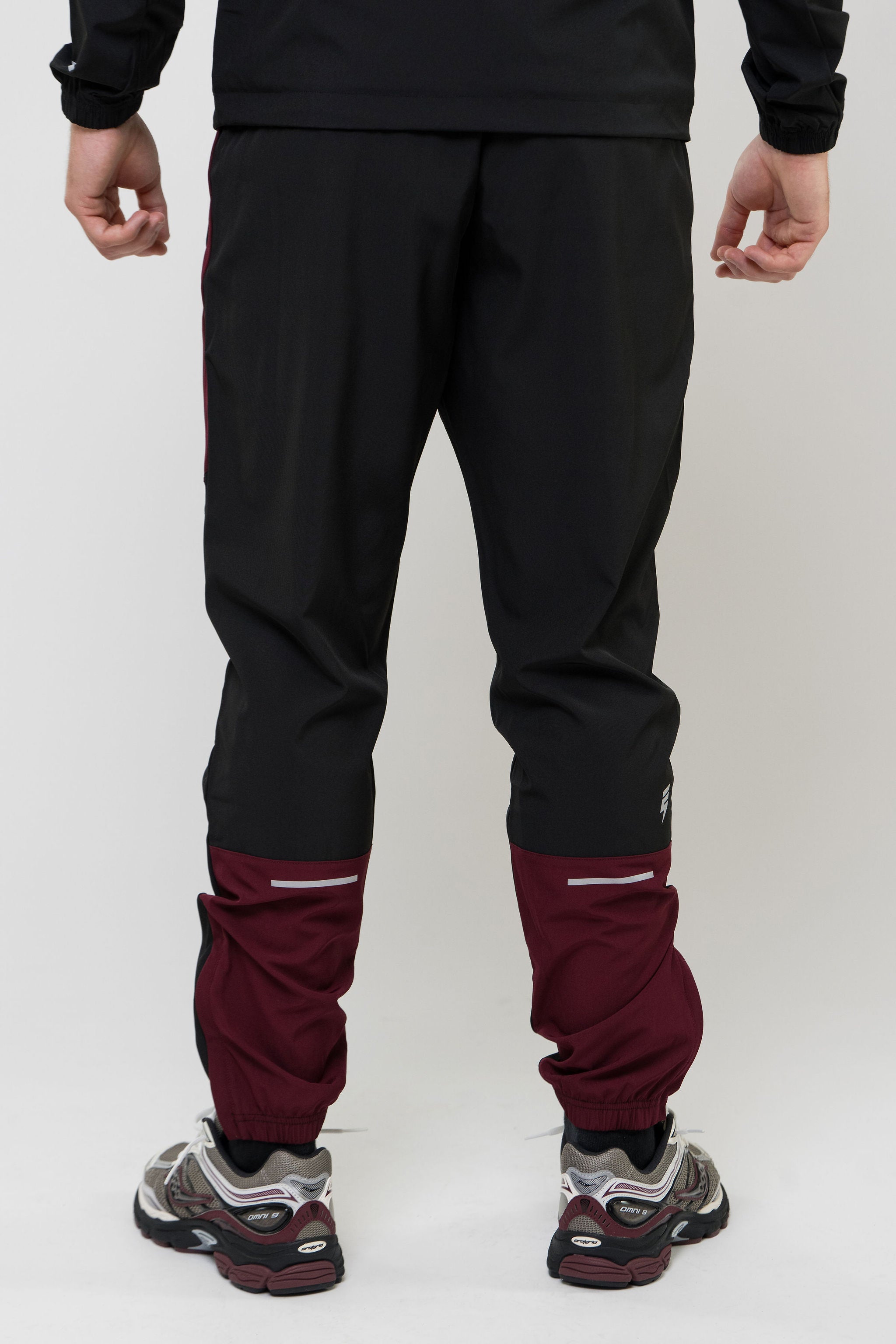 TRACK TRACKSUIT - BLACK/MAROON