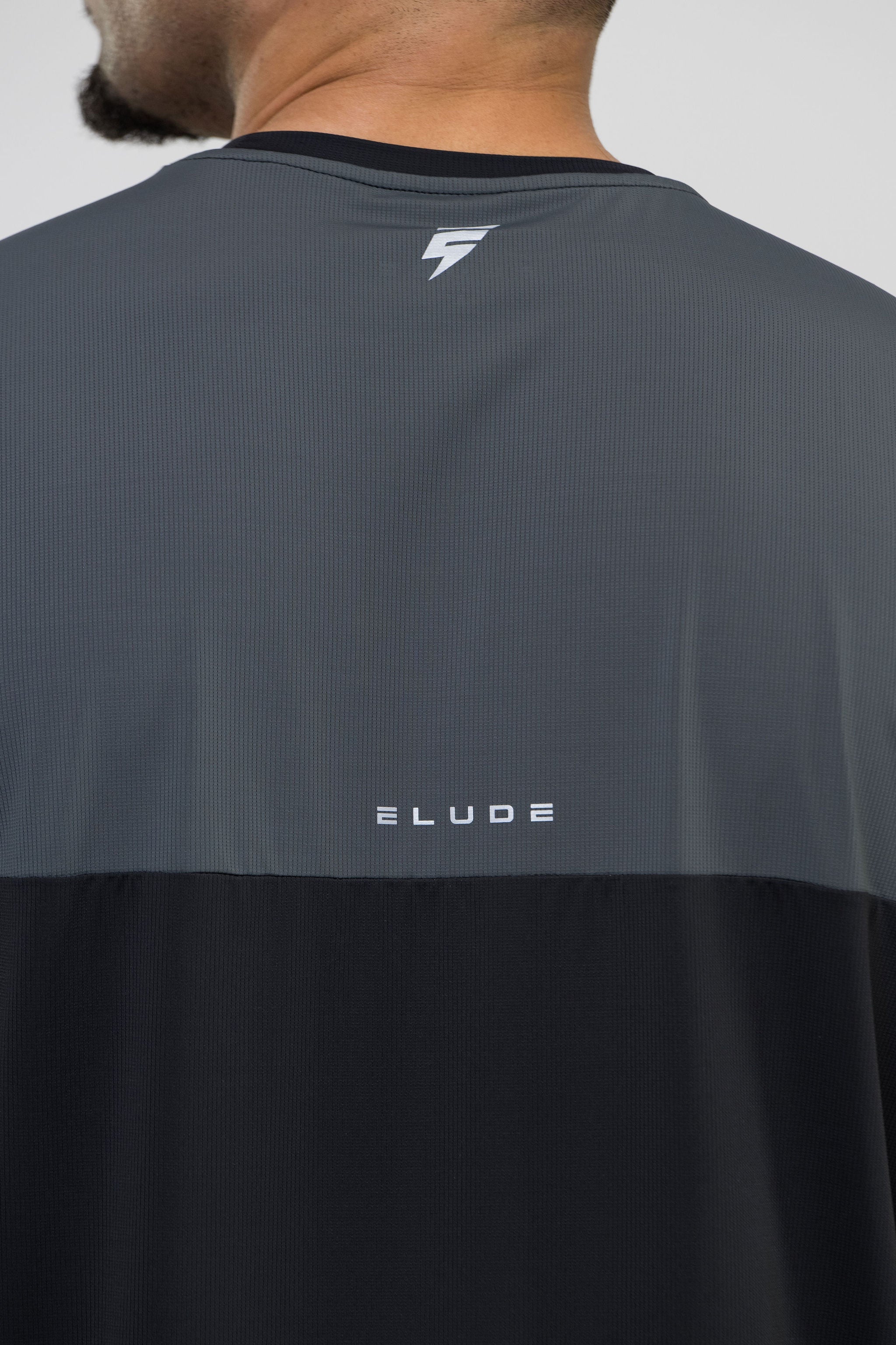 TRACK SHORT SET - BLACK/DARK GREY