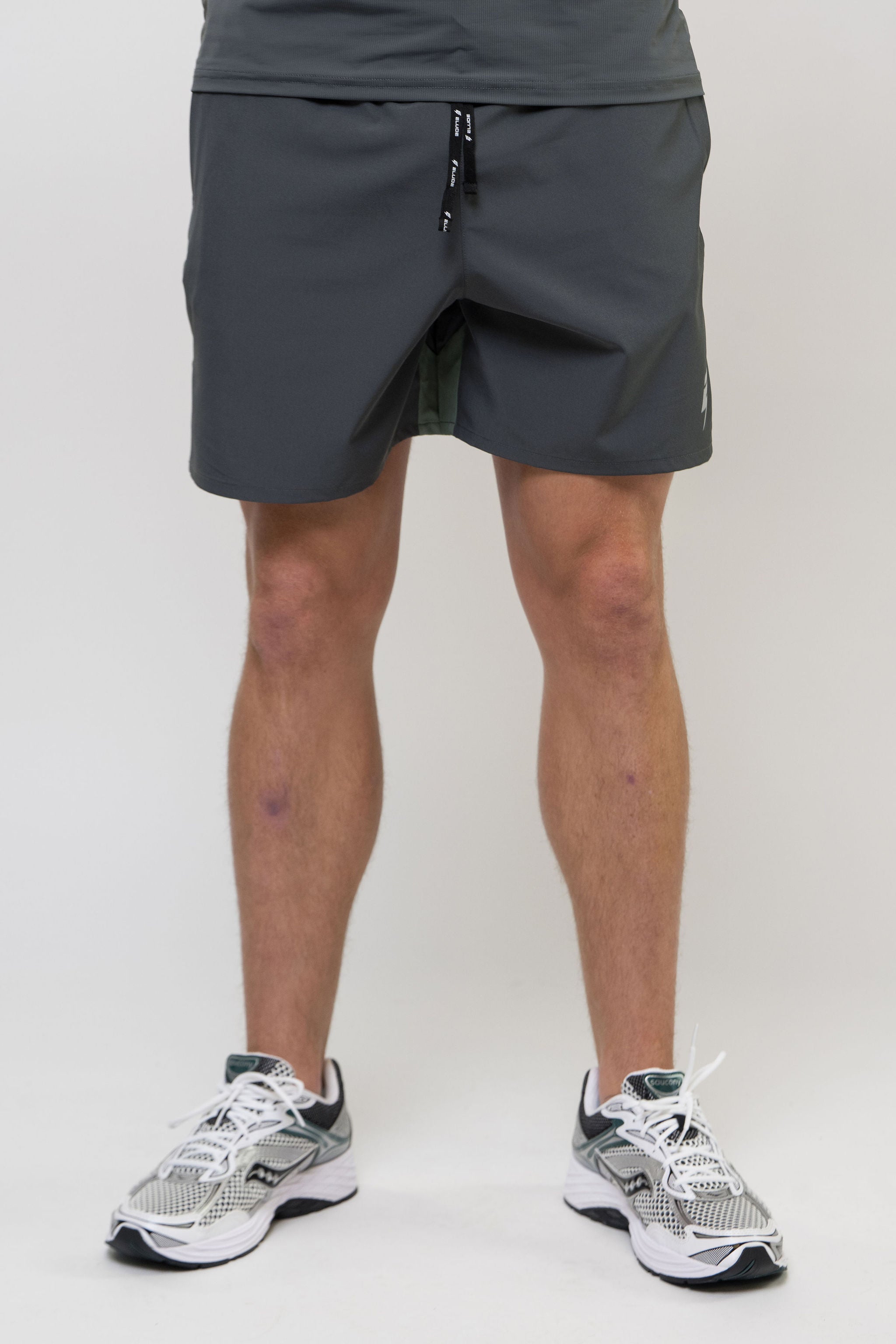 TRACK SHORT - GREY/SAGE
