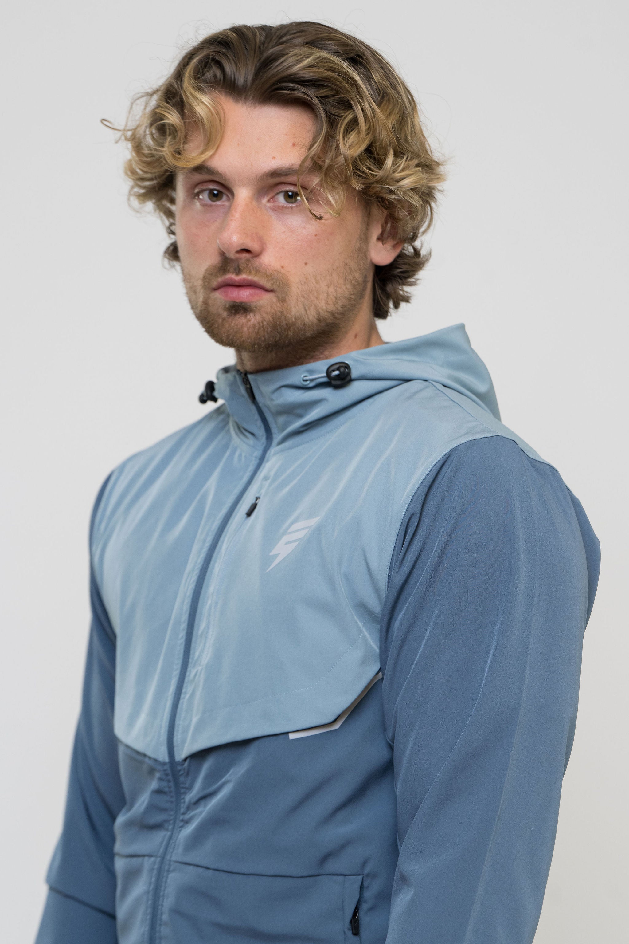 TRACK TRACKSUIT - PALE NAVY/SKY BLUE