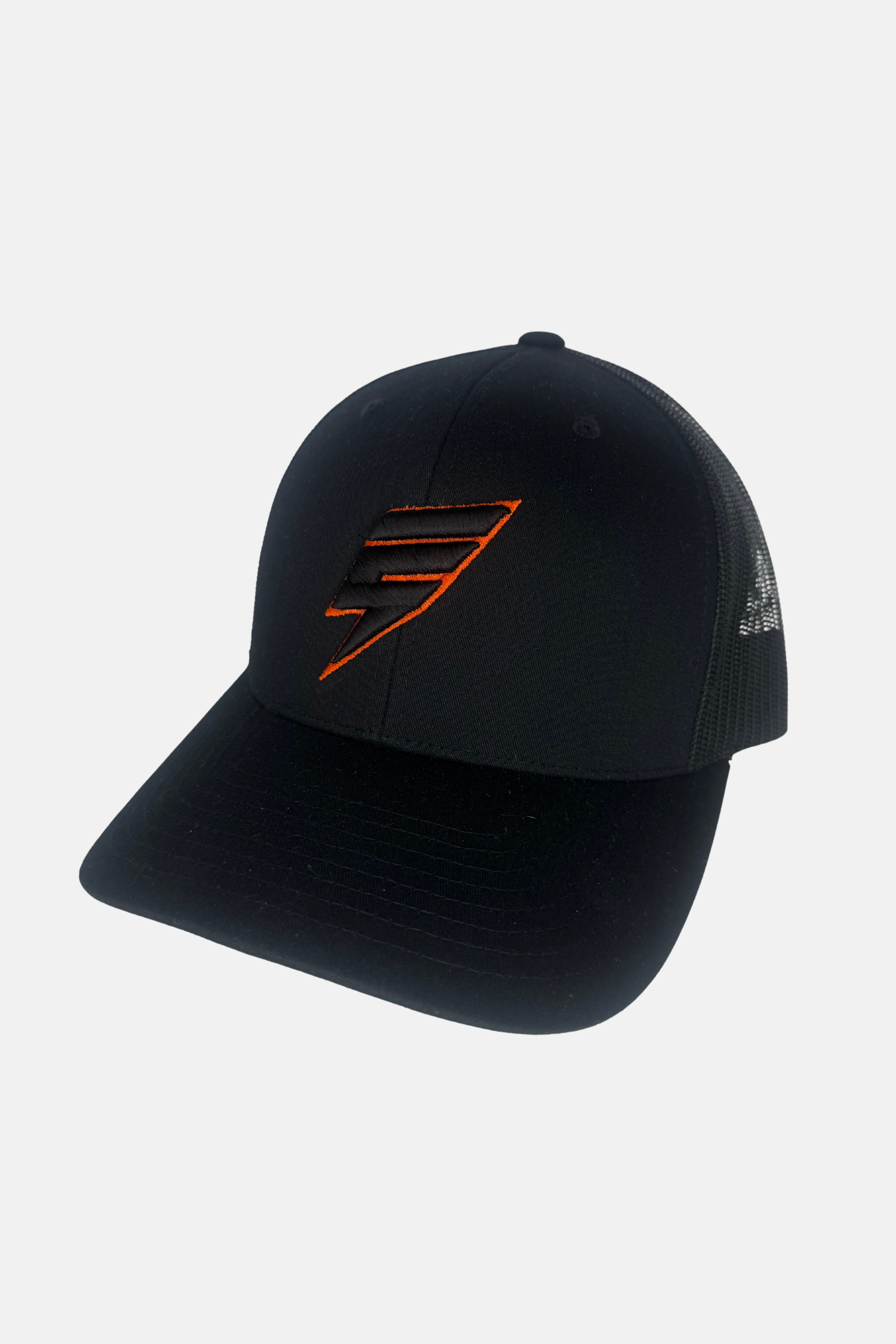 ELUDE CAP - BLACK/ORANGE